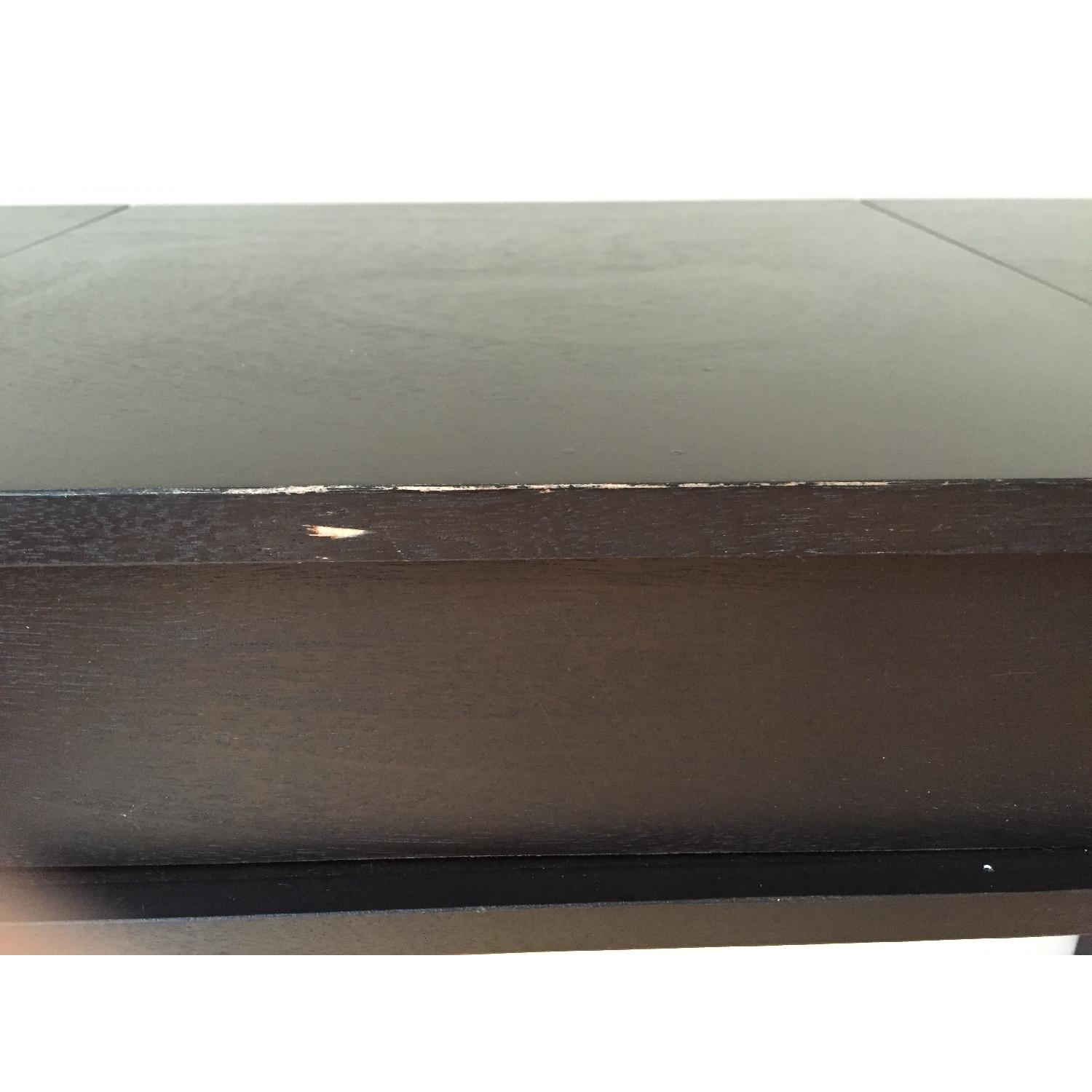 West Elm Black Convertible Vanity/Desk w/ Mirror - image-8