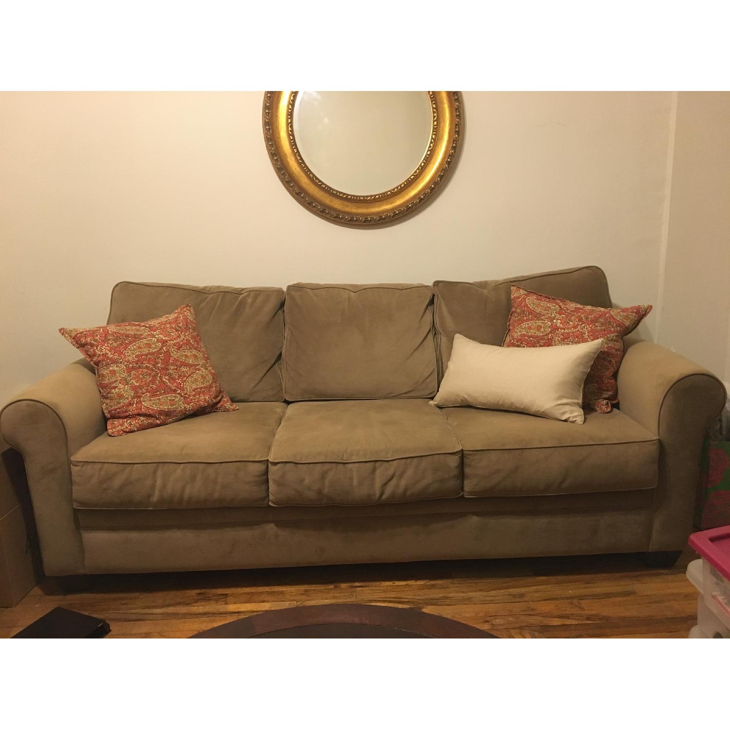 Macy's Queen Sleeper Sofa - image-1