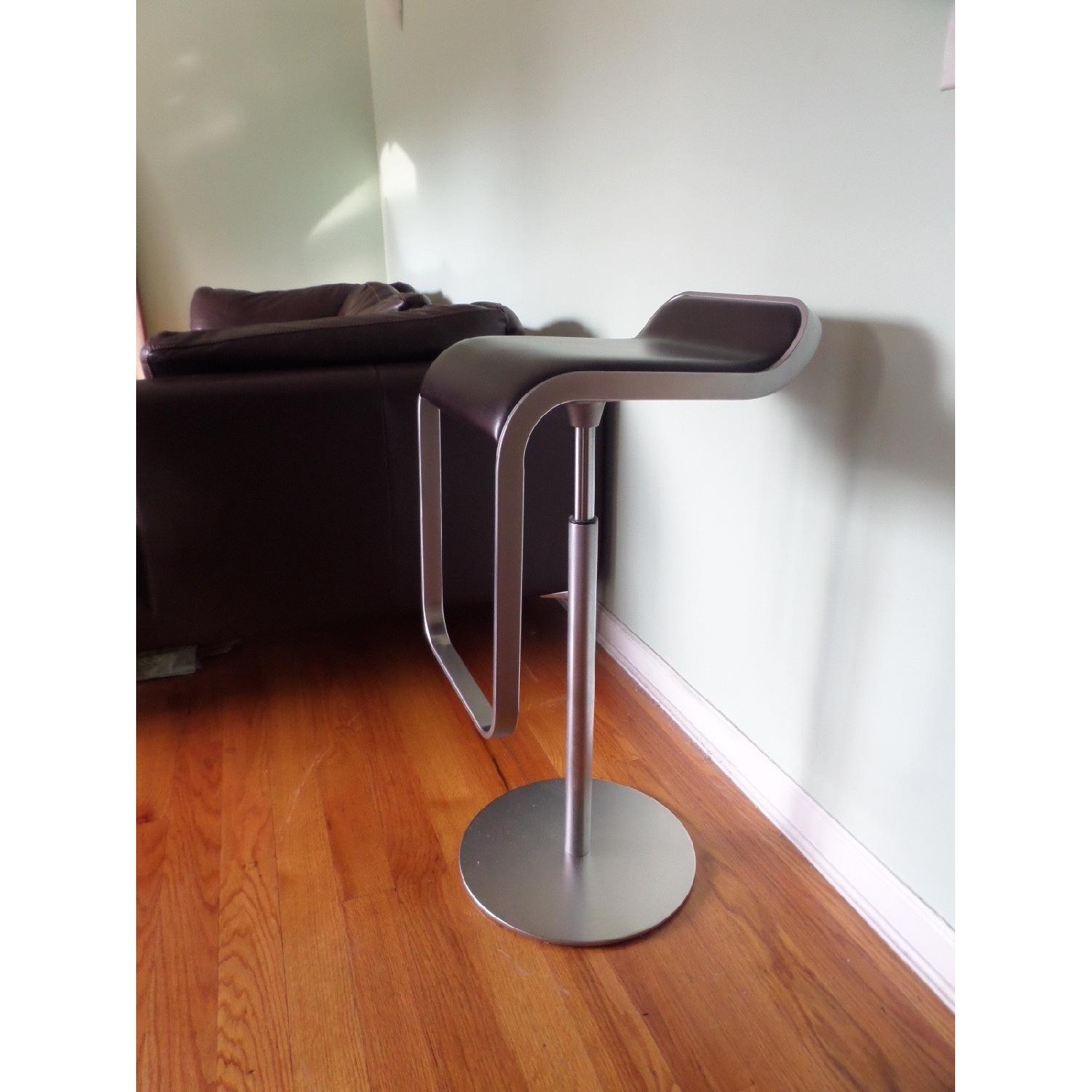 Design within Reach Leather LEM Piston Bar Stool - image-4