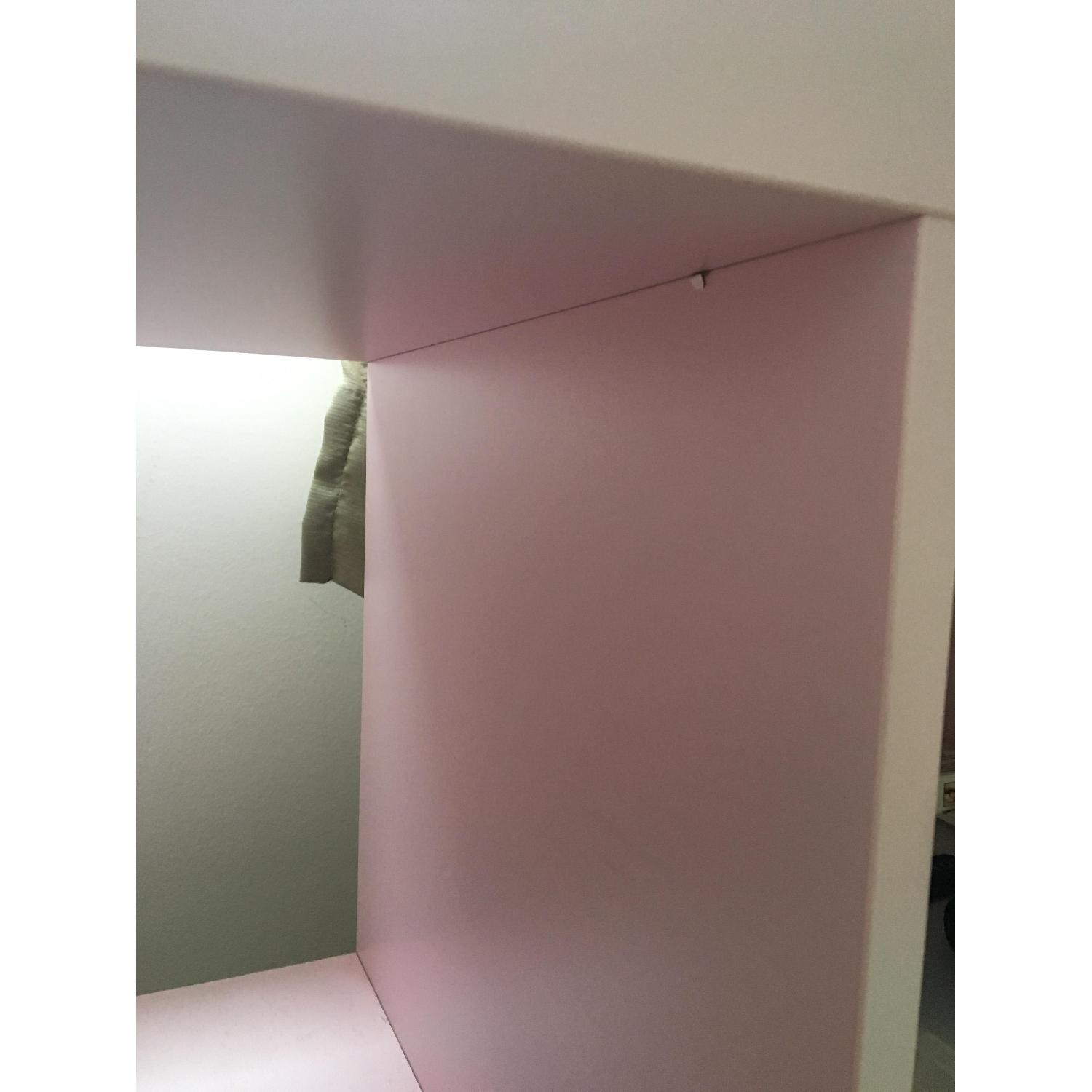 Ikea Elena Pink Small & Tall Shelving Units w/ Doors + Wire Shelves - image-3