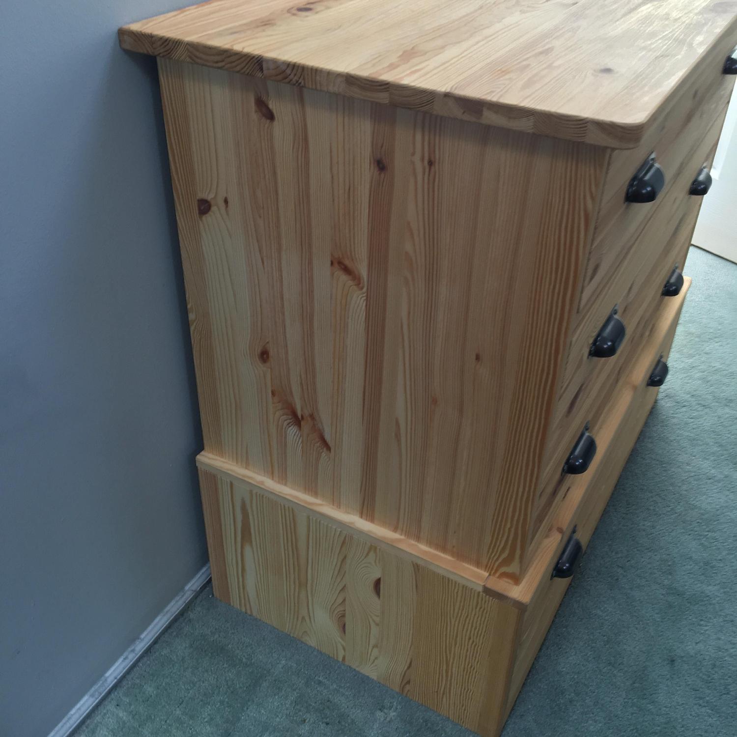 Ikea Fjell Pine Chest of Drawers - image-3