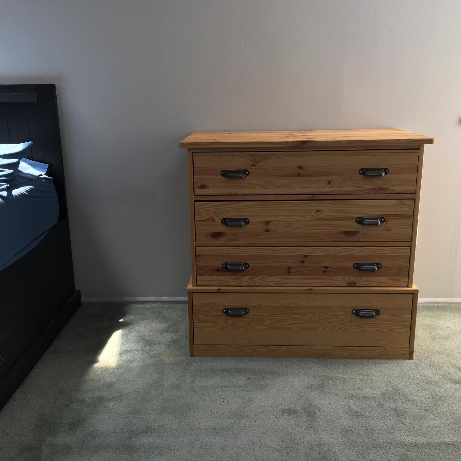 Ikea Fjell Pine Chest of Drawers - image-5
