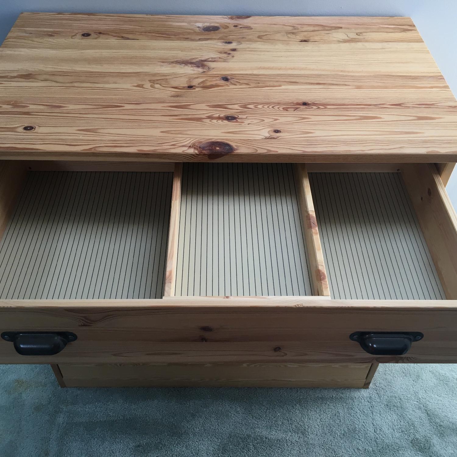 Ikea Fjell Pine Chest of Drawers - image-9