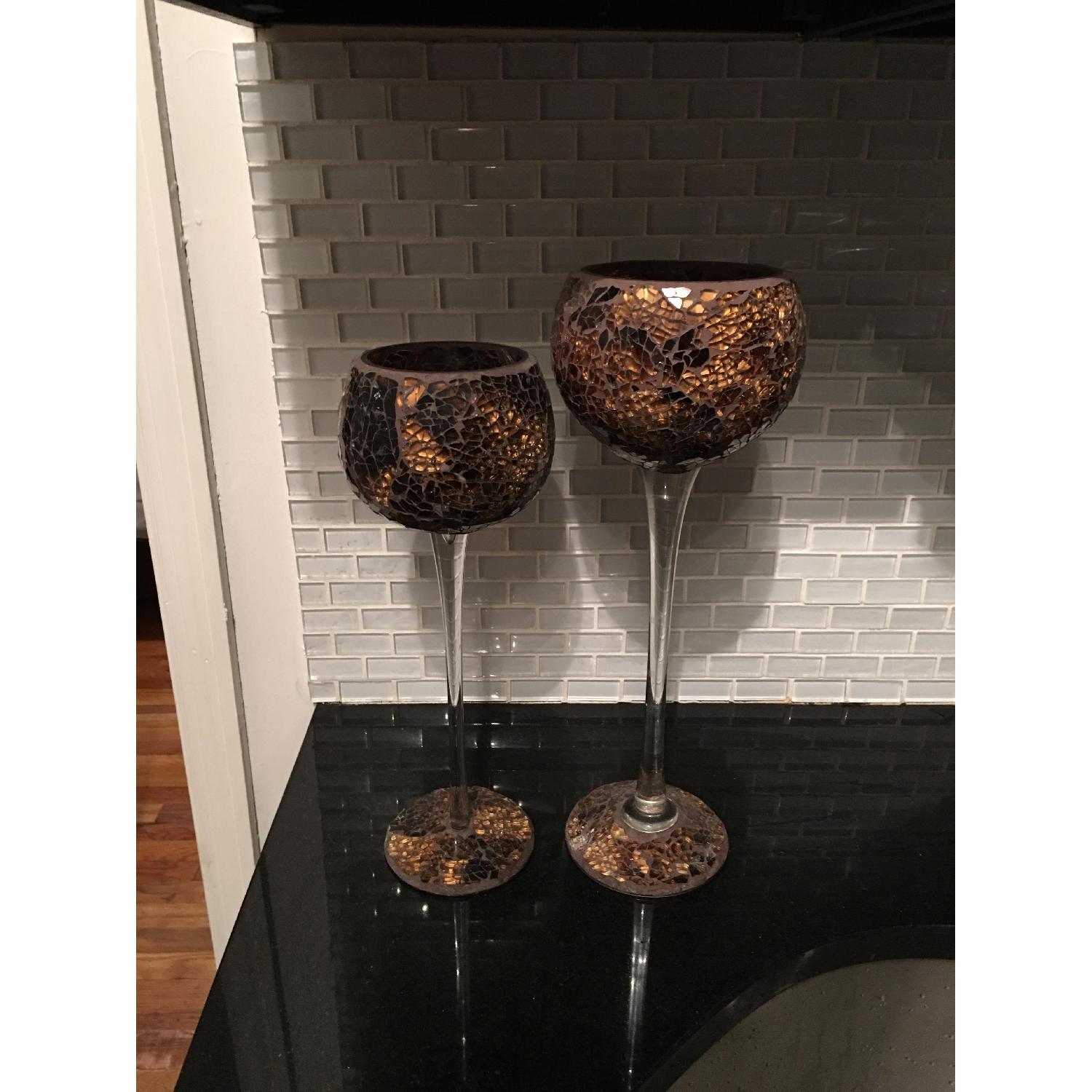 Z Gallerie Glass Decor Set - image-1