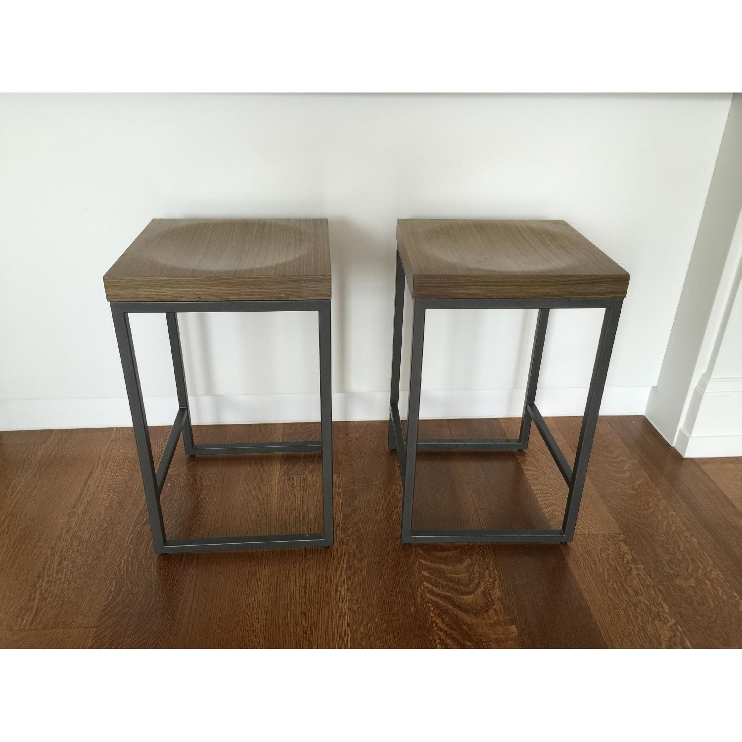 Crate & Barrel Counter Stools - image-1
