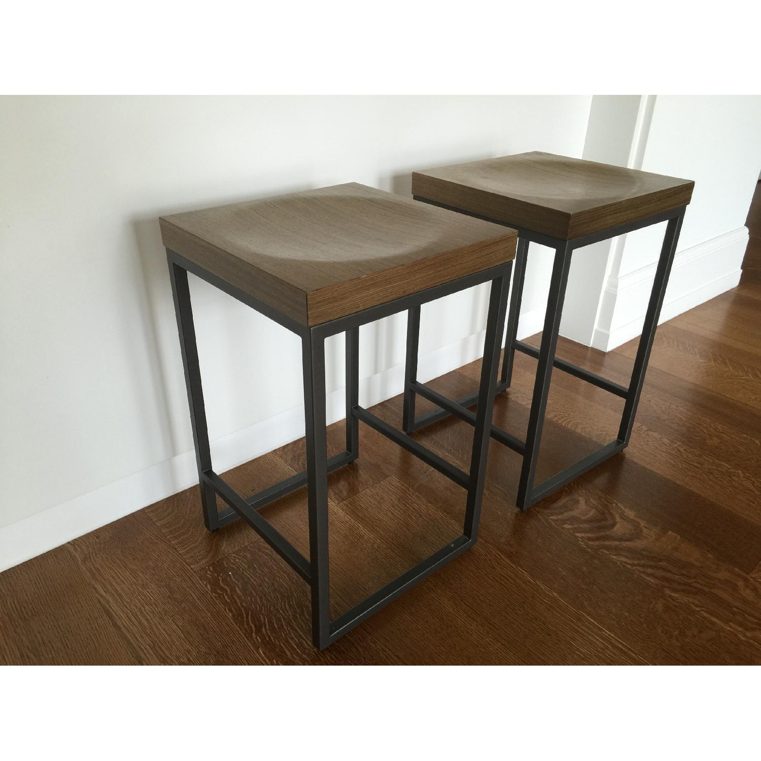 Crate & Barrel Counter Stools - image-3