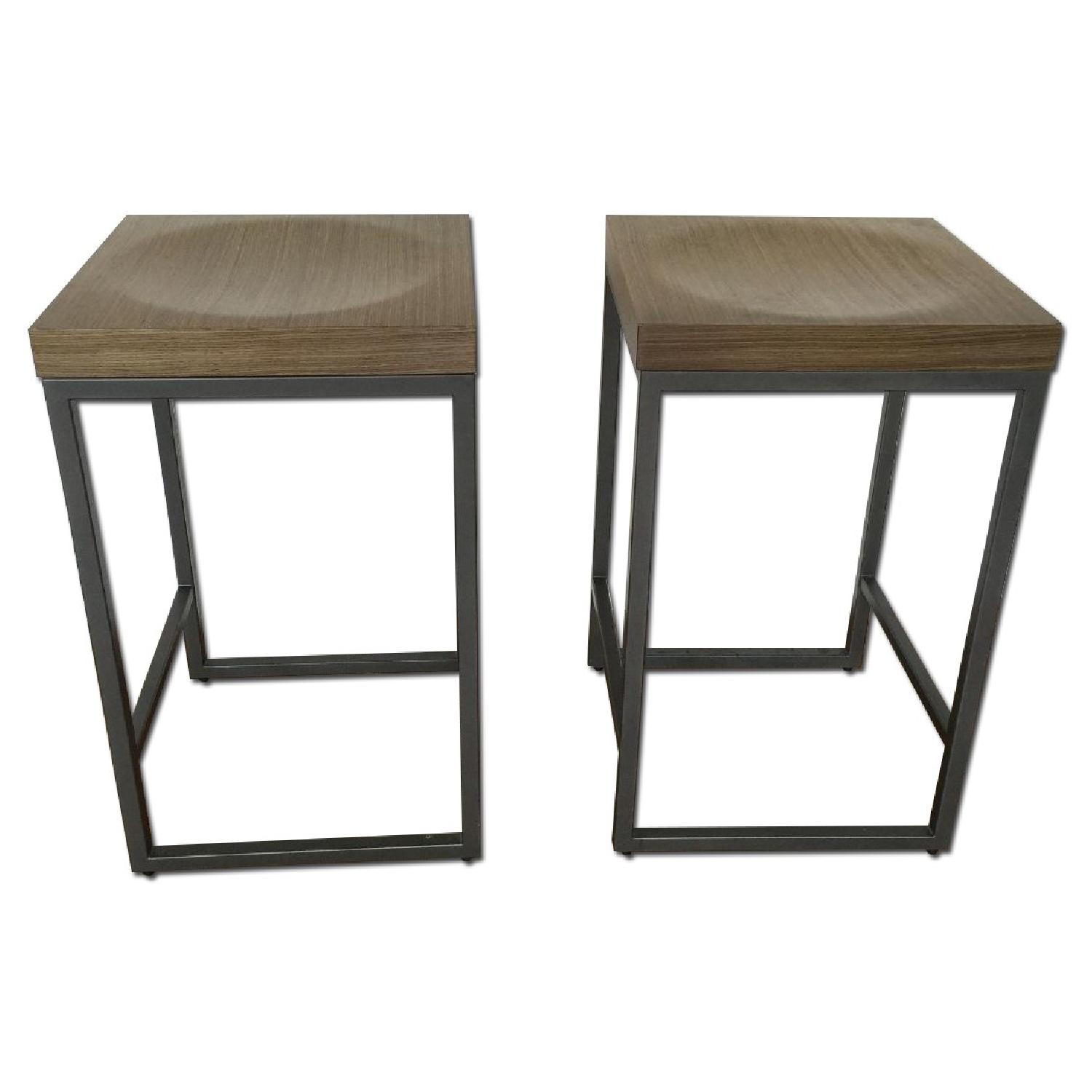 Crate & Barrel Counter Stools - image-0