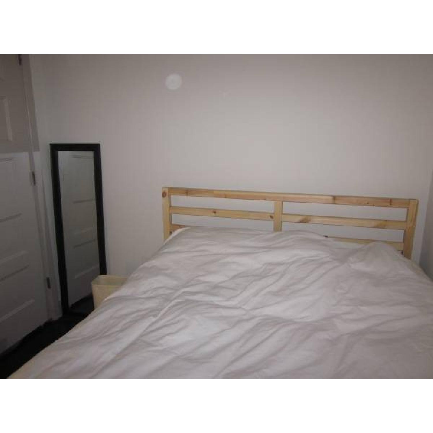 Ikea Tarva Full Size Bed Frame w/ Slats AptDeco