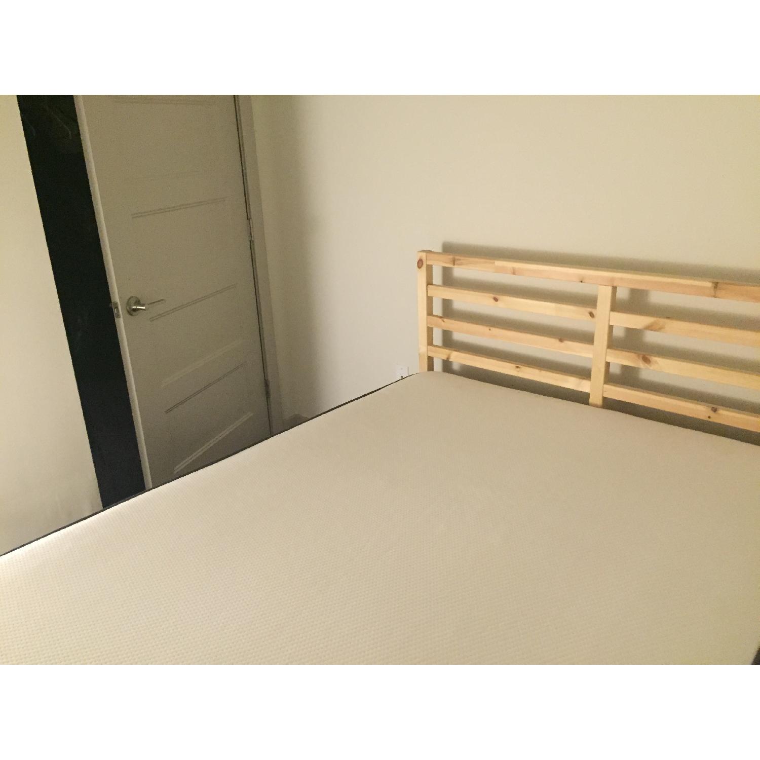 Ikea Tarva Full Size Bed Frame w/ Slats AptDeco