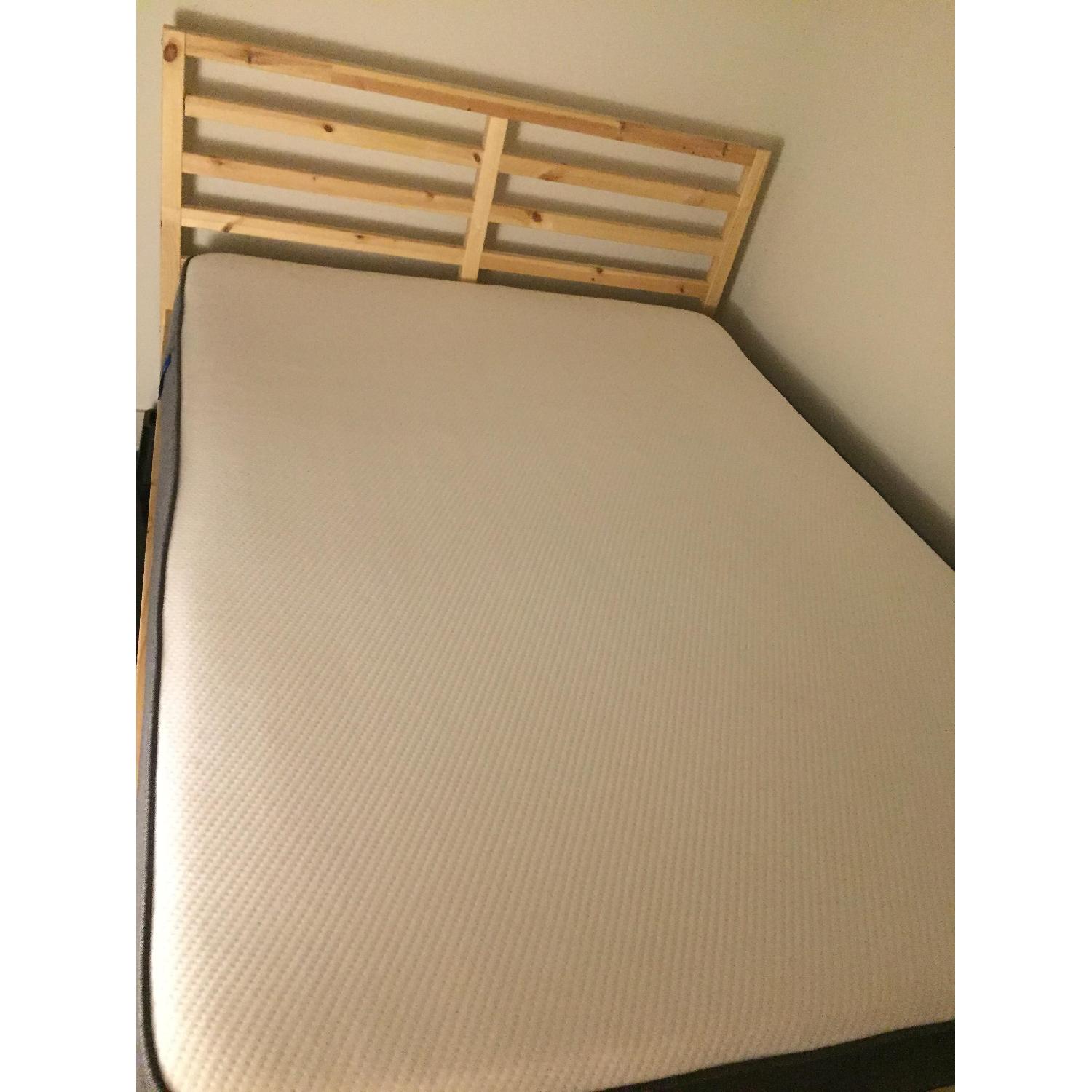 Ikea Tarva Full Size Bed Frame w/ Slats AptDeco