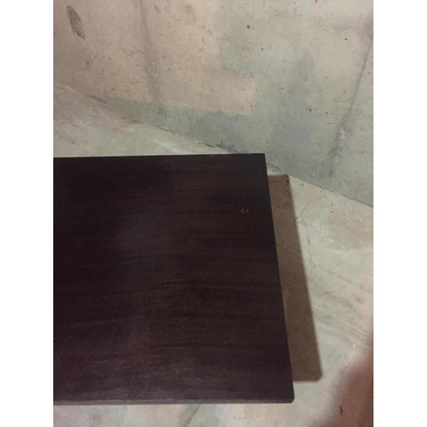 Black Wood Modern Coffee Table - image-2