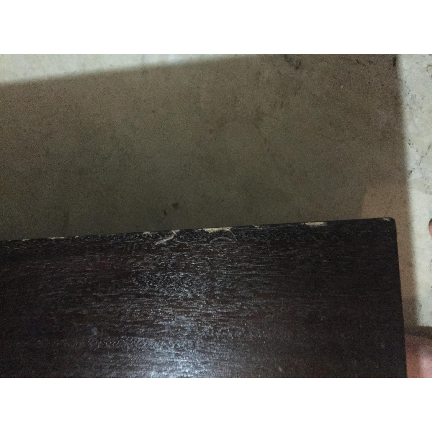 Black Wood Modern Coffee Table - image-7