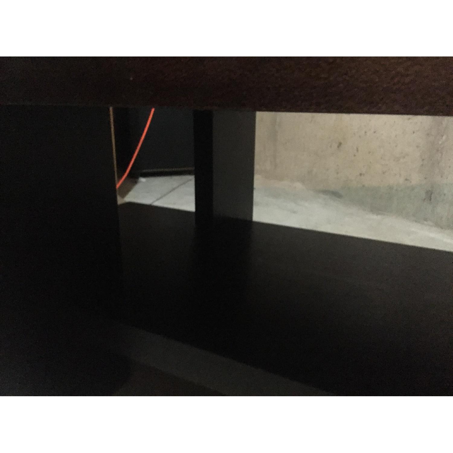 Black Wood Modern Coffee Table - image-9