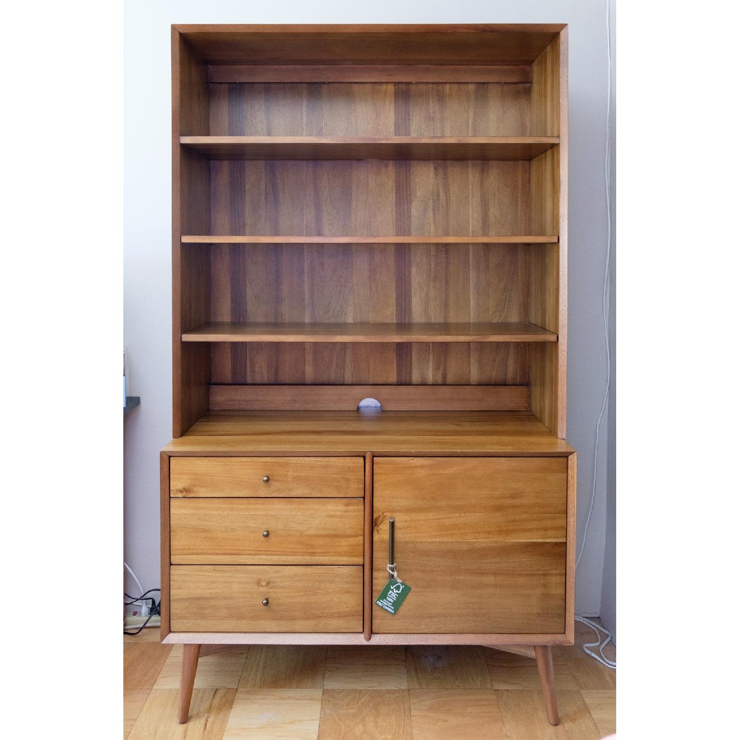 West Elm Mid-Century Media Tower - image-1