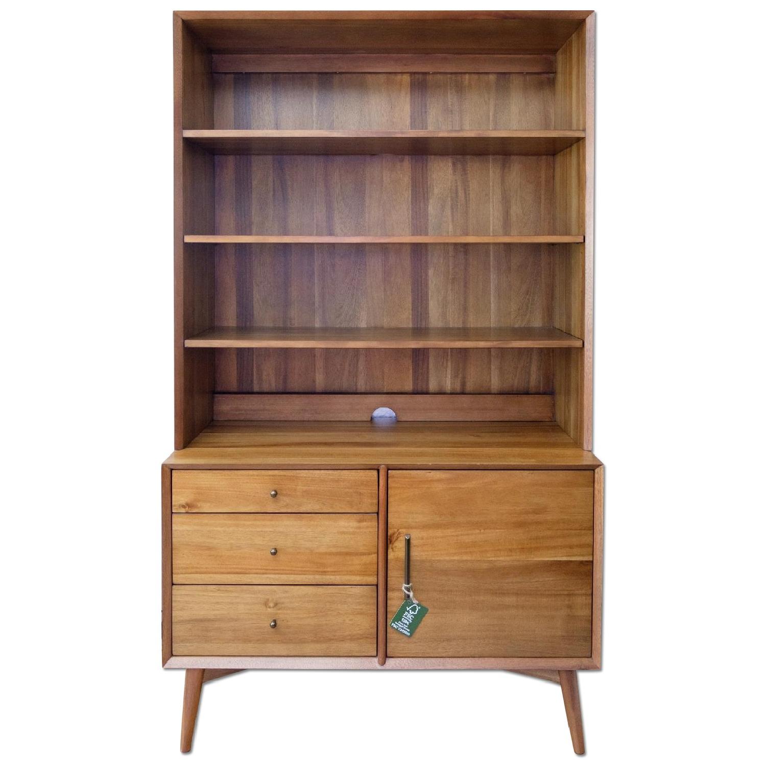 West Elm Mid-Century Media Tower - image-0