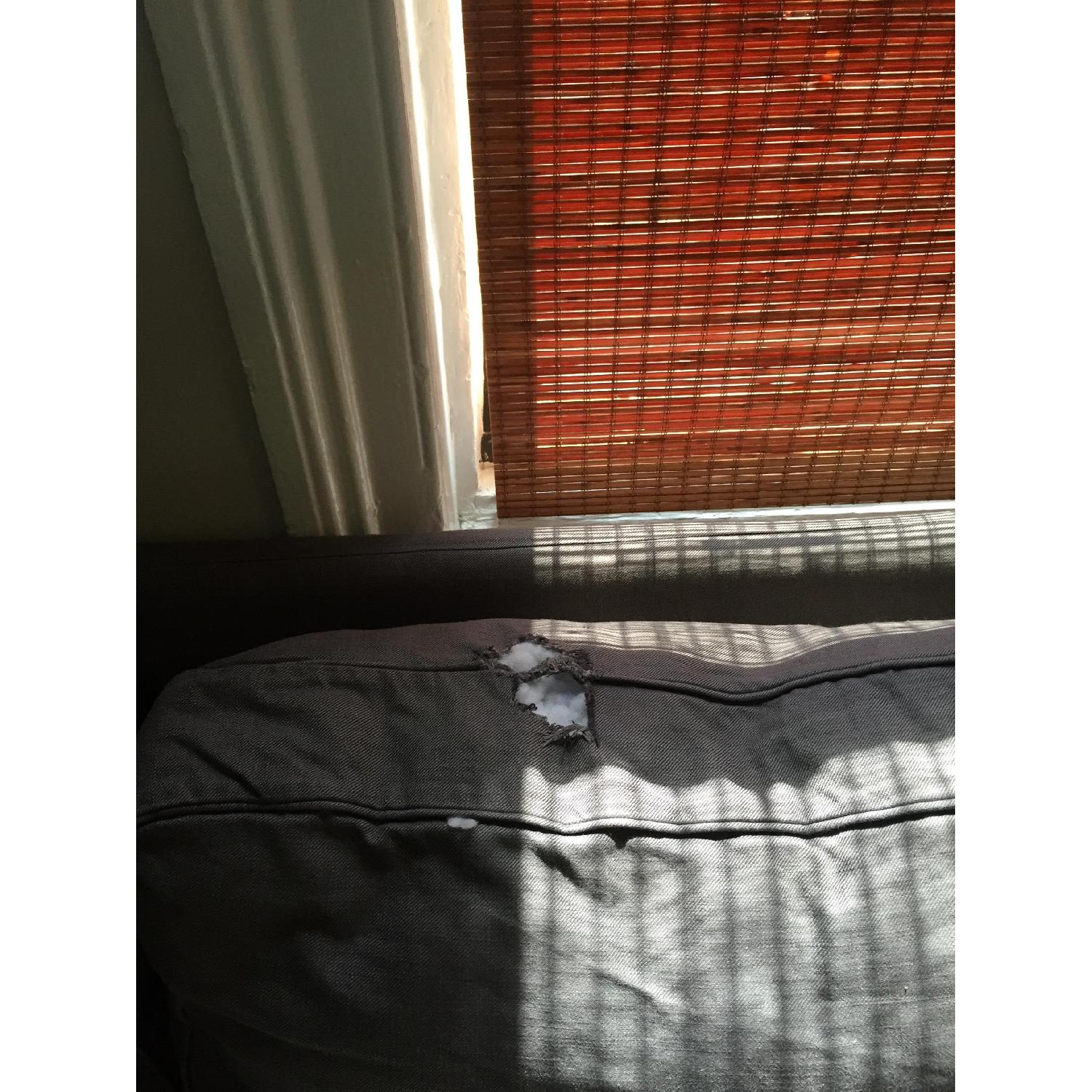 Ikea Grey L Shape Couch - image-3