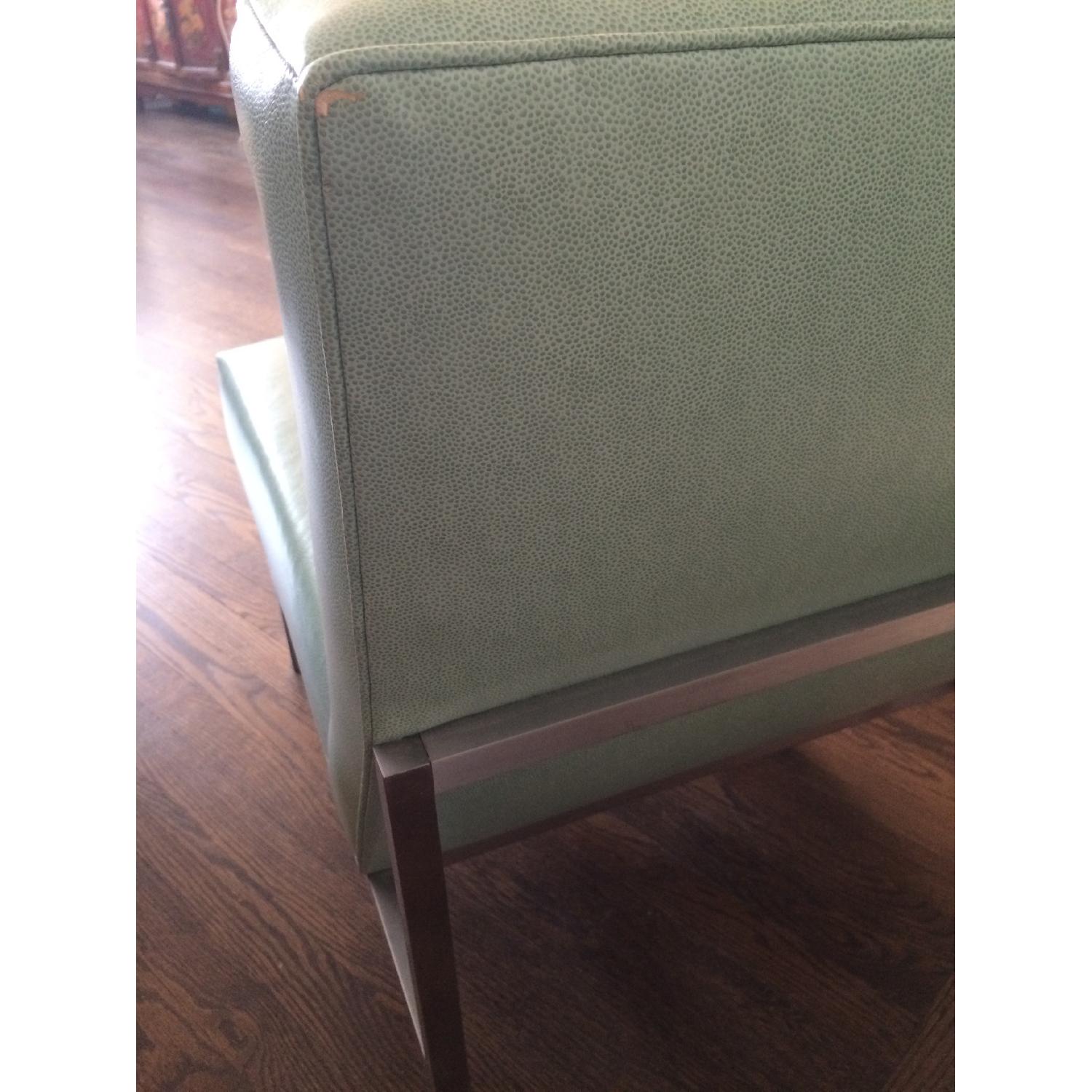 Vintage Mid-Century Knoll Tufted Leather Chair - image-7