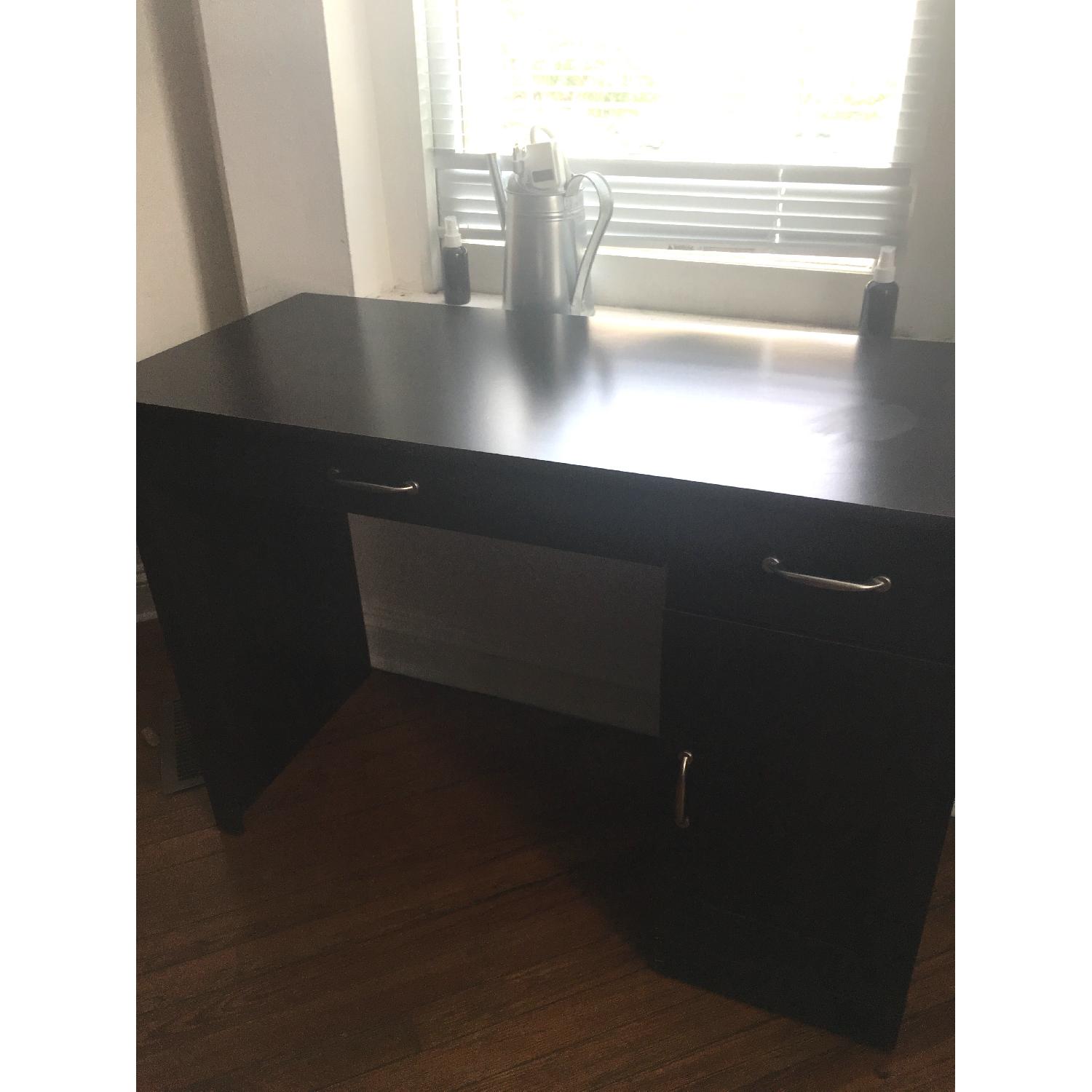 Dark Wood Desk - image-2