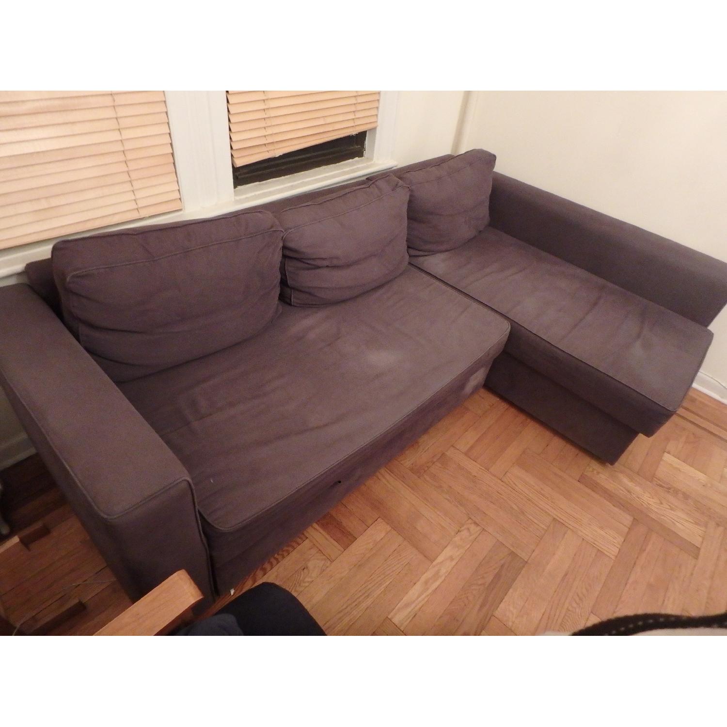 Ikea Manstad Sectional Sofa Bed - image-5