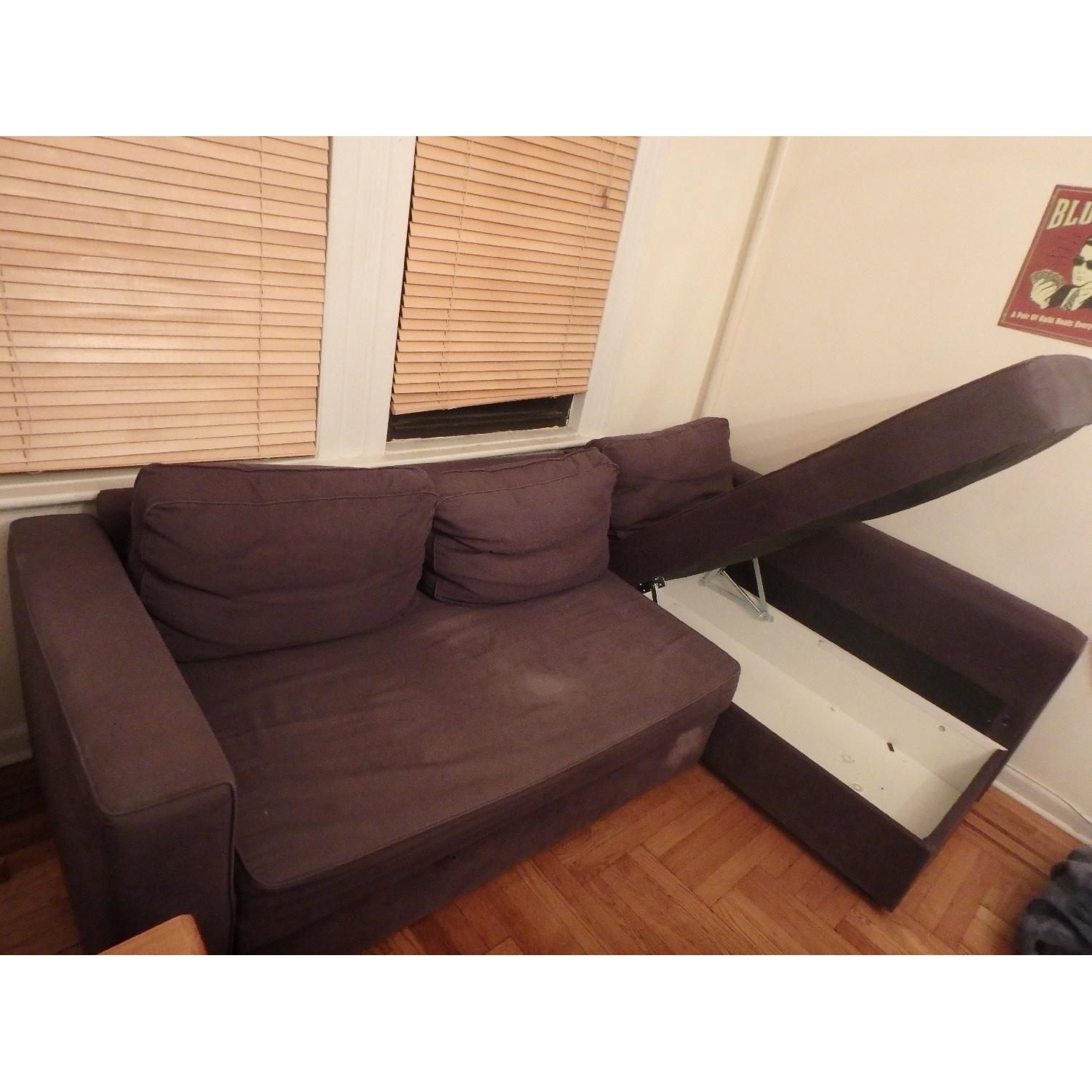 Ikea Manstad Sectional Sofa Bed - image-7