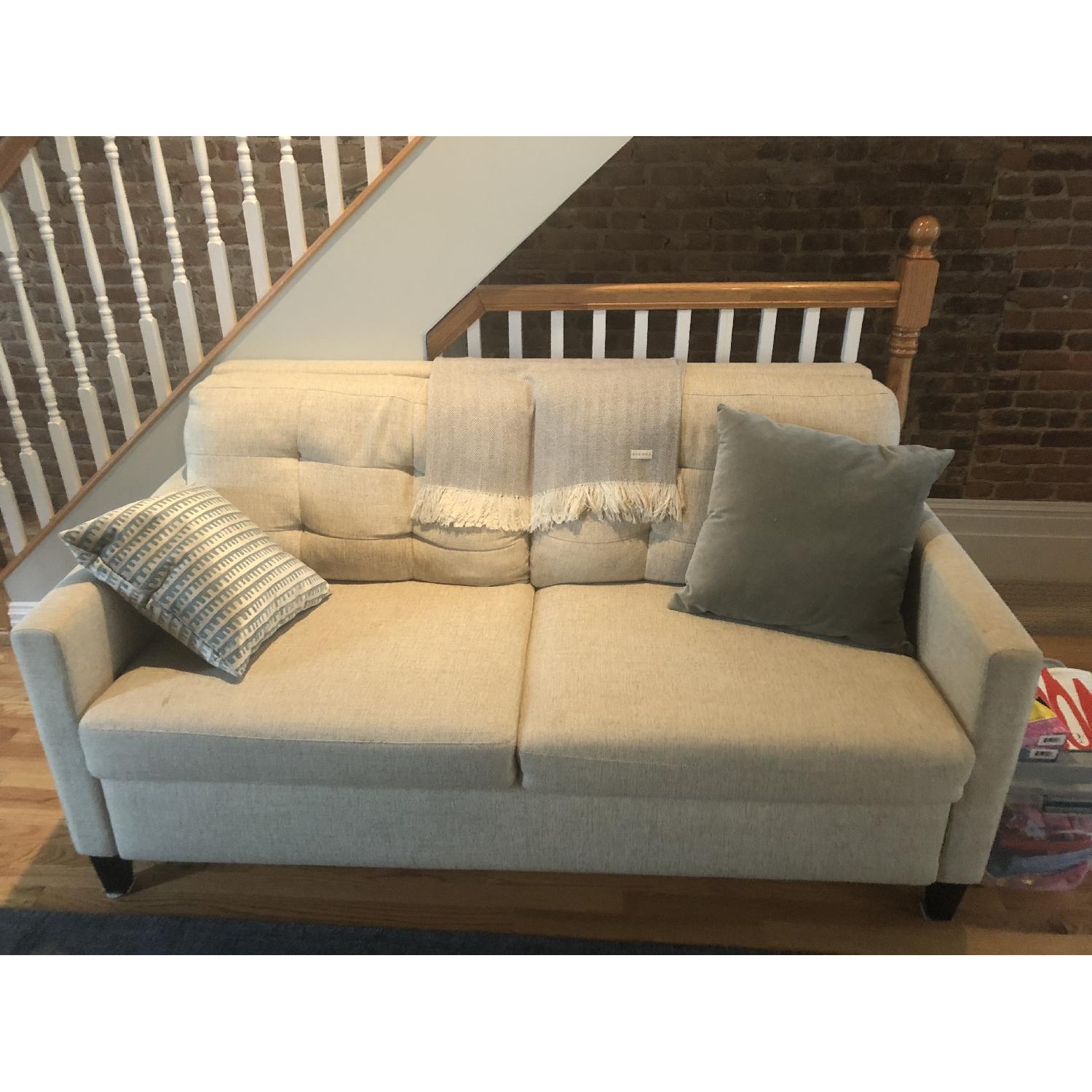 Crate & Barrel Karnes Sleeper Sofa - image-1