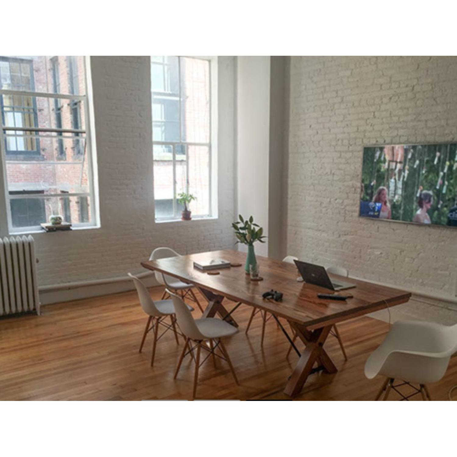 Emmor Works Hand Made Trestle Table - image-1