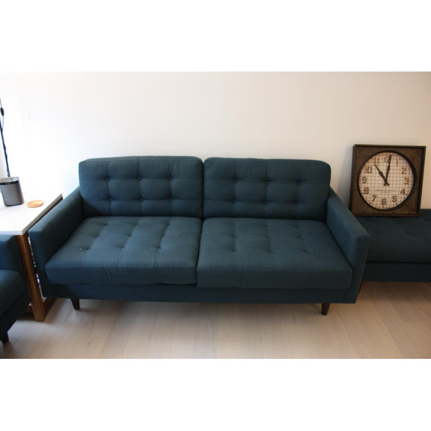 Thrive Furniture Mid-Century Tufted Apartment Size Sofa - image-3