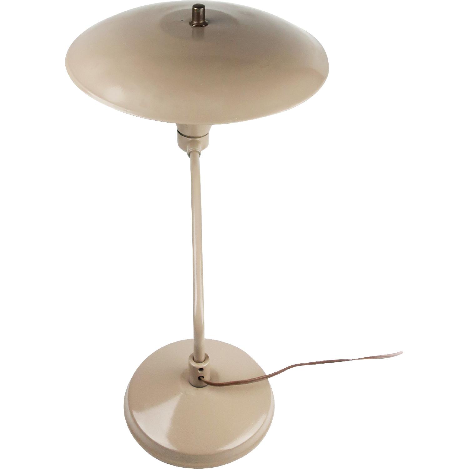 Mid-Century Flying Saucer Desk Lamp - image-1