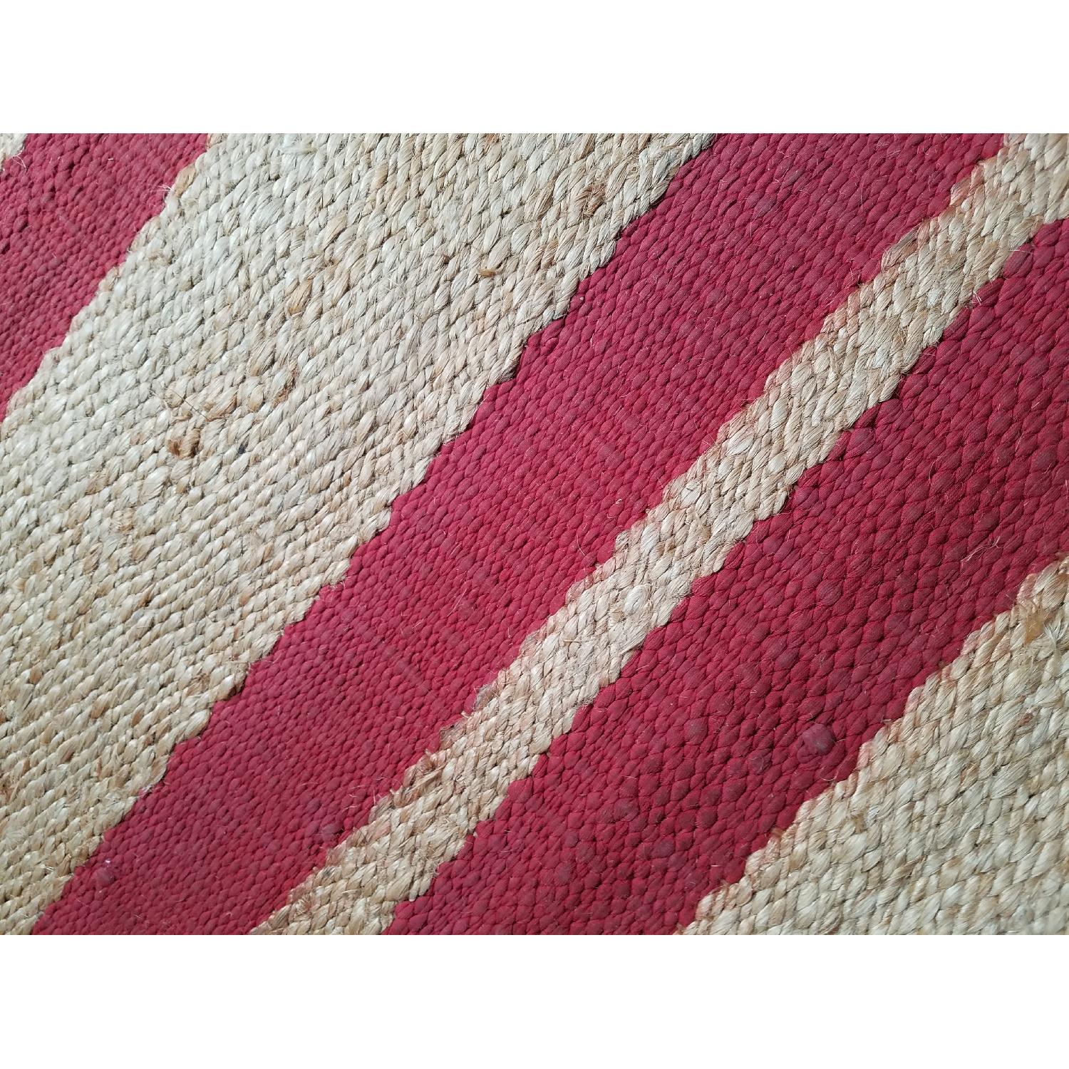 Pottery Barn Chindi Striped Jute Area Rug - image-3
