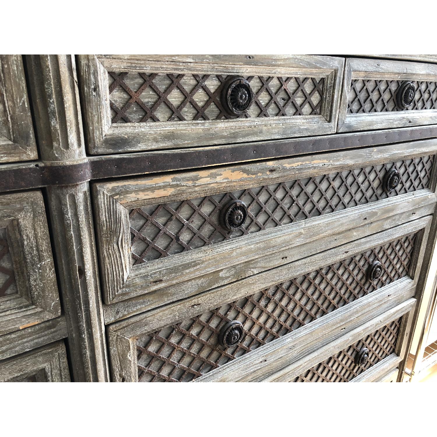 Restoration Hardware Louis XVI Treillage 12-Drawer Dresser - image-4