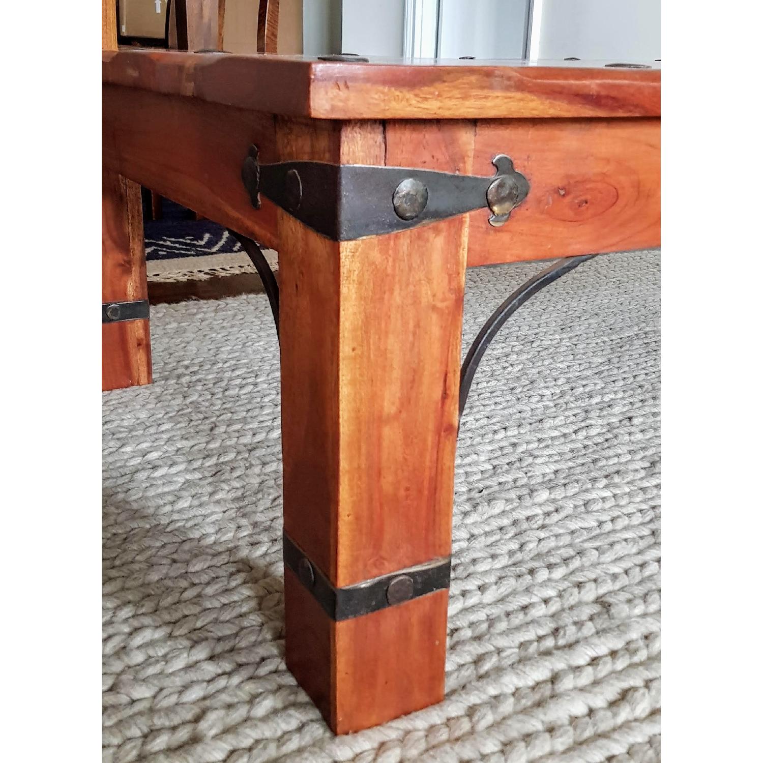 Solid Wood African Mahogany Coffee Table - image-2