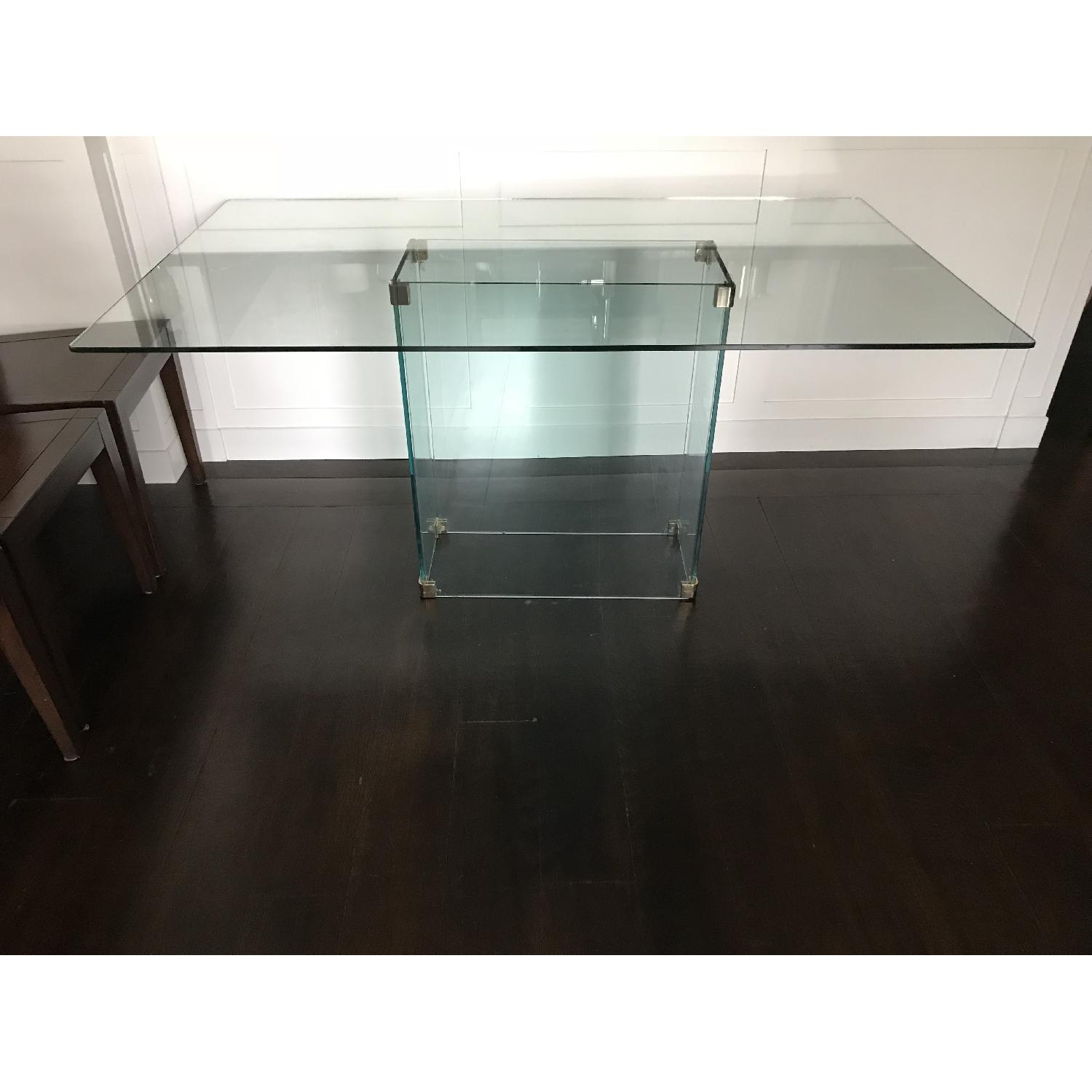 Modern Glass Dining Table - image-2