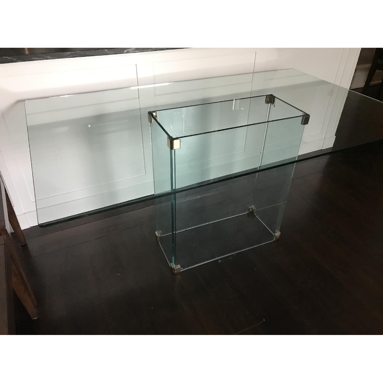 Modern Glass Dining Table - image-3