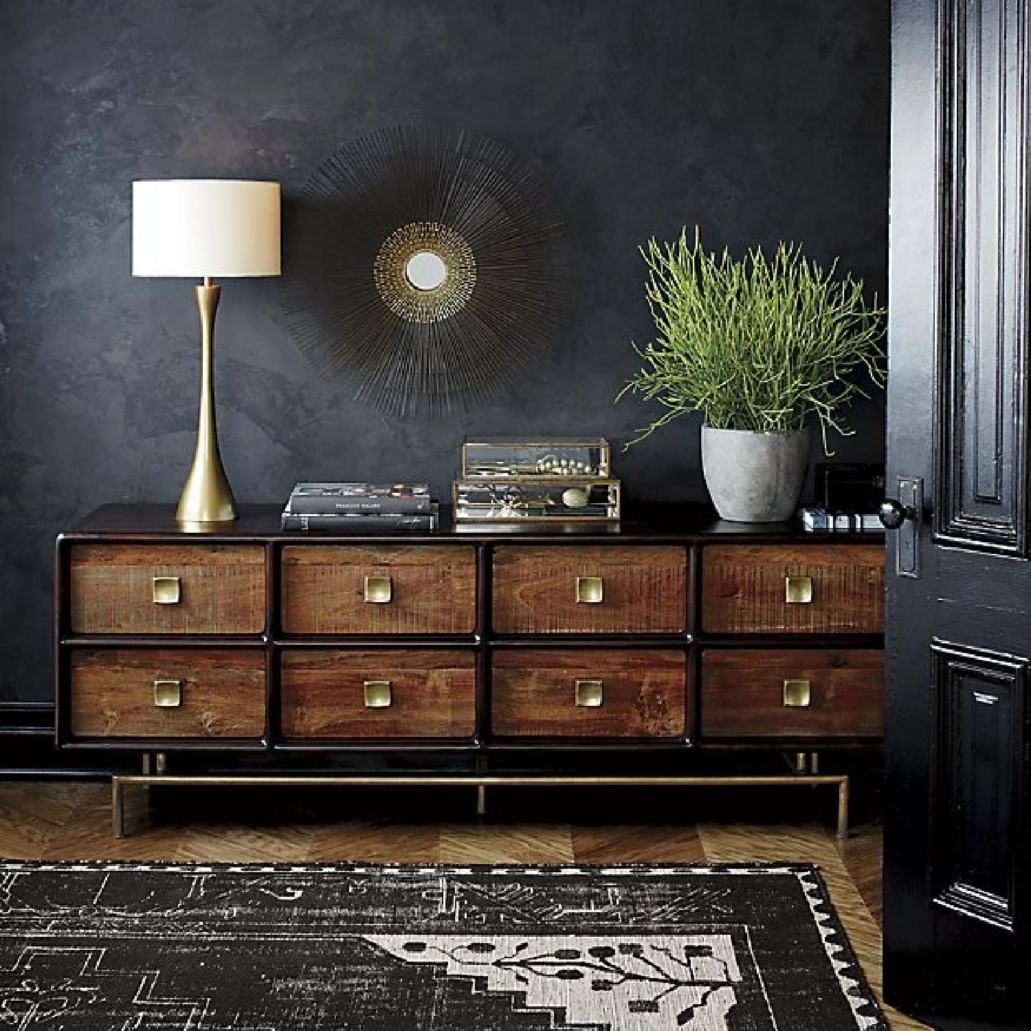 Crate & Barrel Melrose Brass Table Lamp - image-4