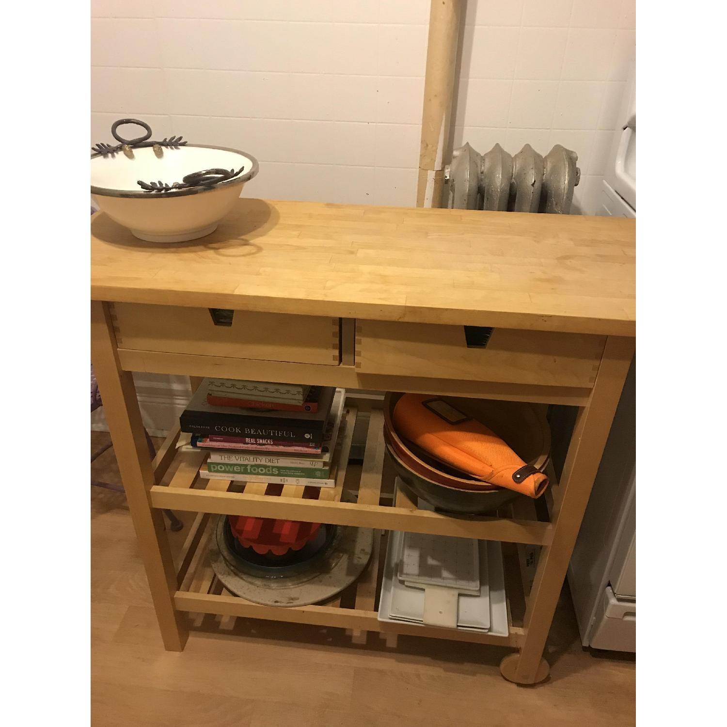 Ikea Forhoja Kitchen Island/Cart AptDeco
