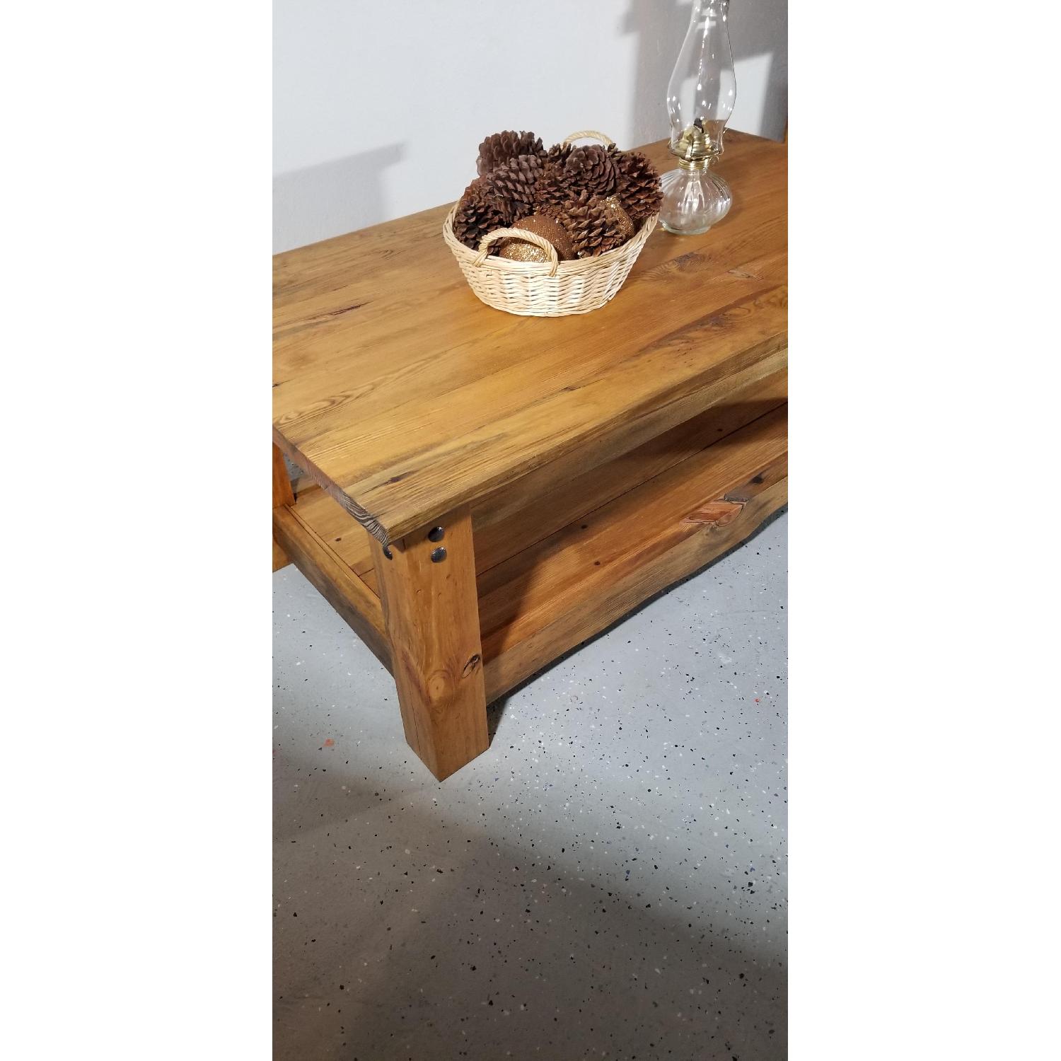 Wood Coffee Table + 2 Side Tables AptDeco
