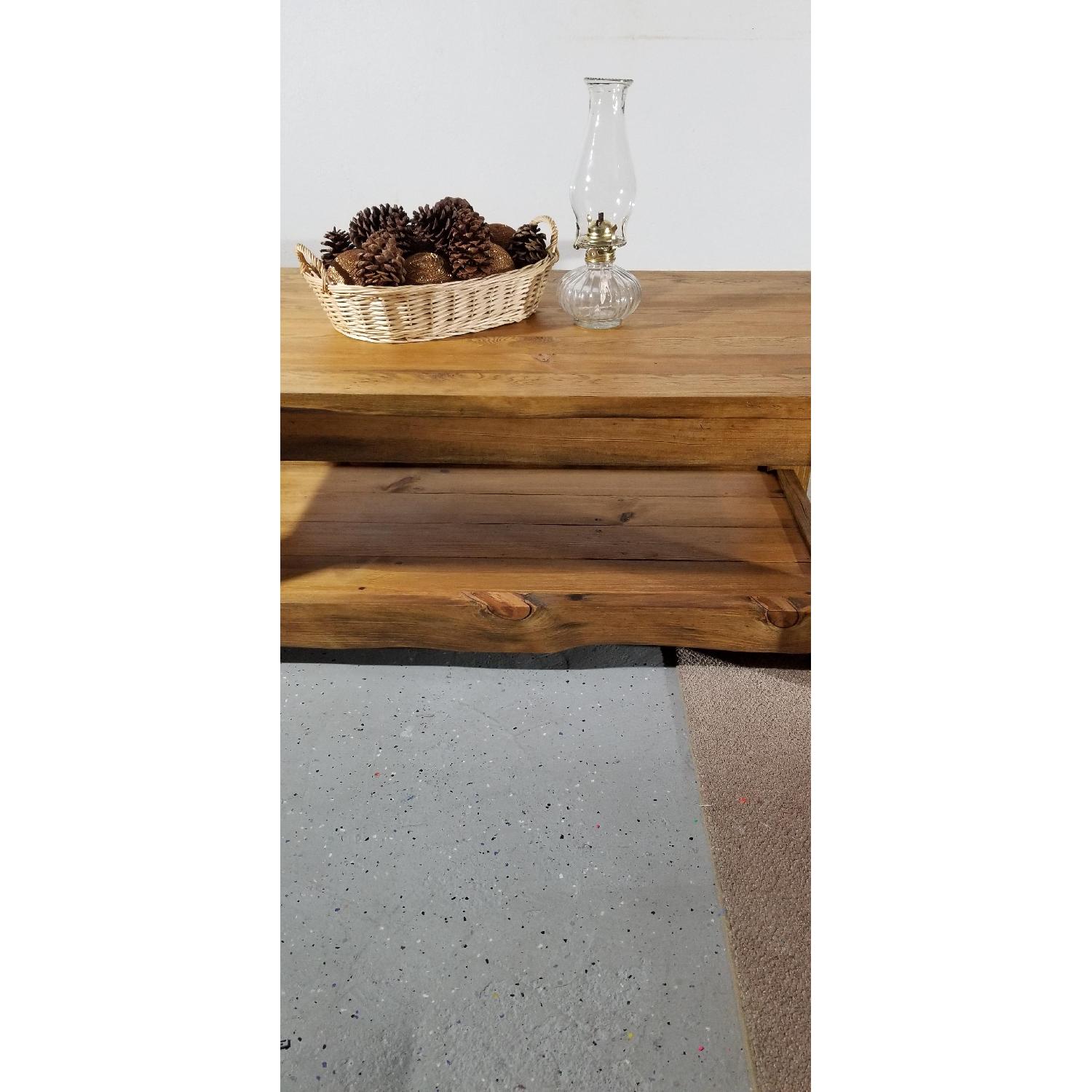 Wood Coffee Table + 2 Side Tables - image-7
