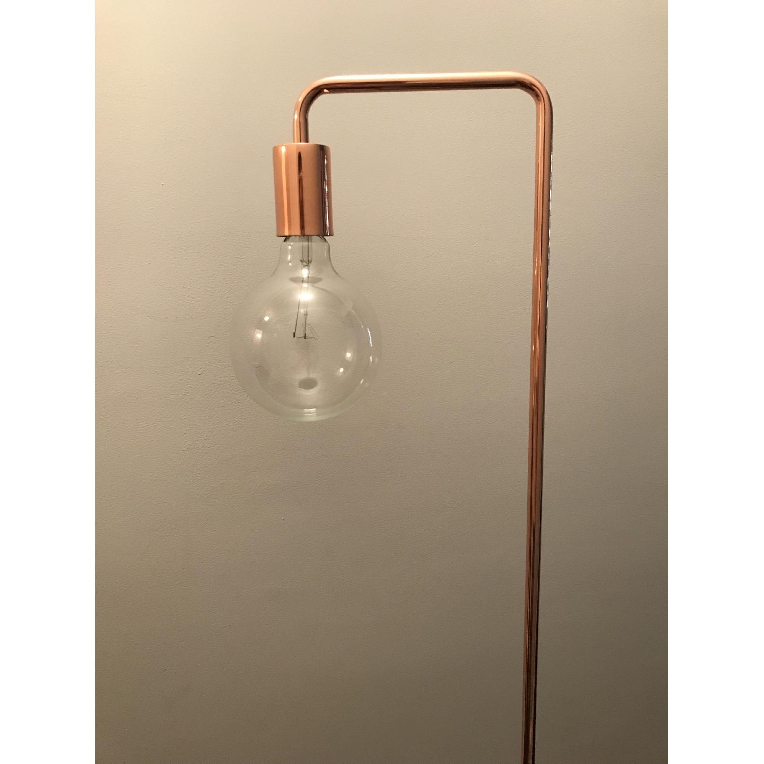 West Elm Metro Copper Floor Lamp - image-1