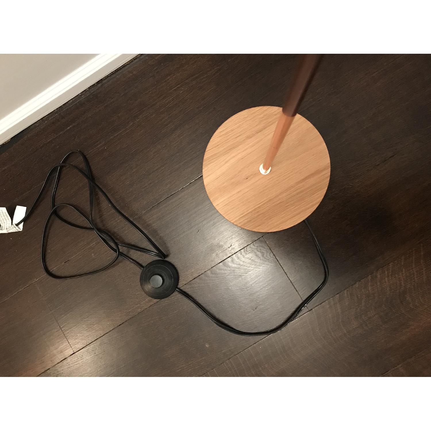 West Elm Metro Copper Floor Lamp - image-3
