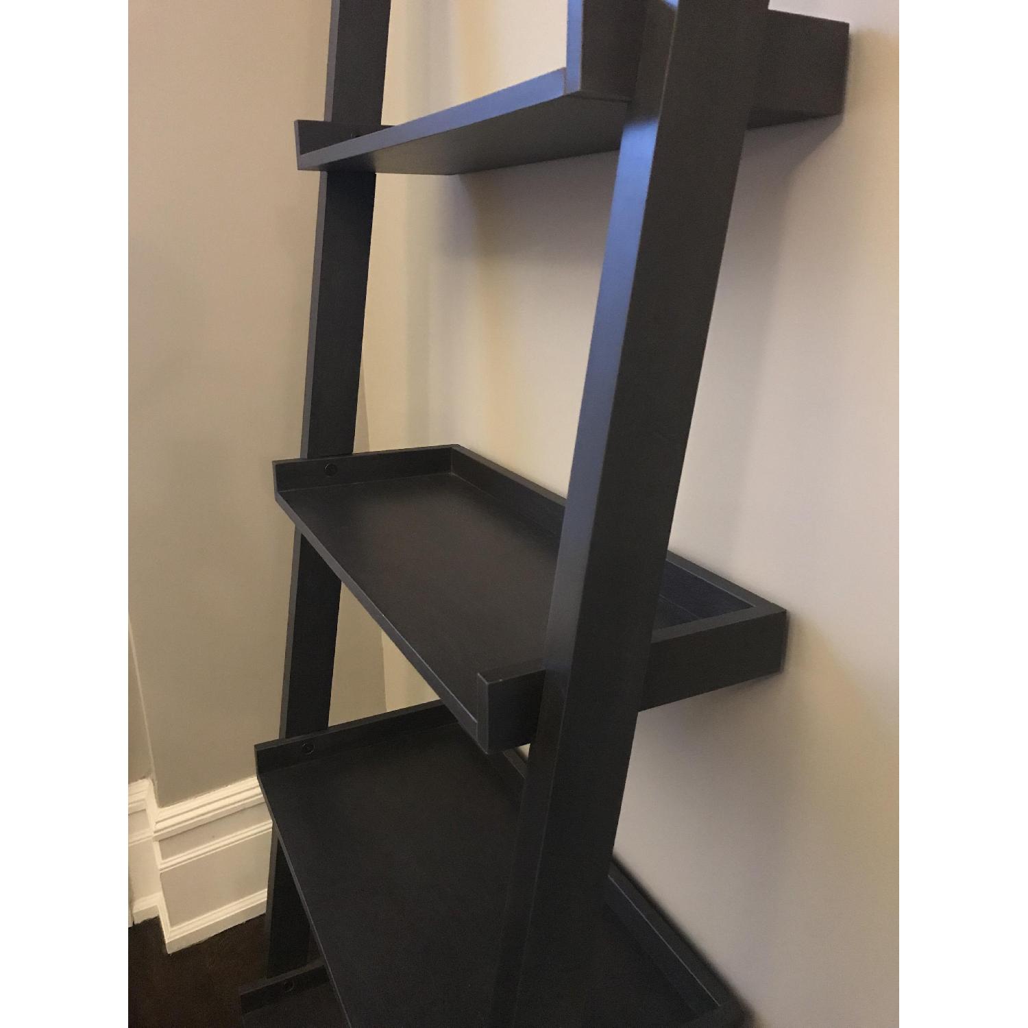 Crate & Barrel Sloane Leaning Bookcase - image-3