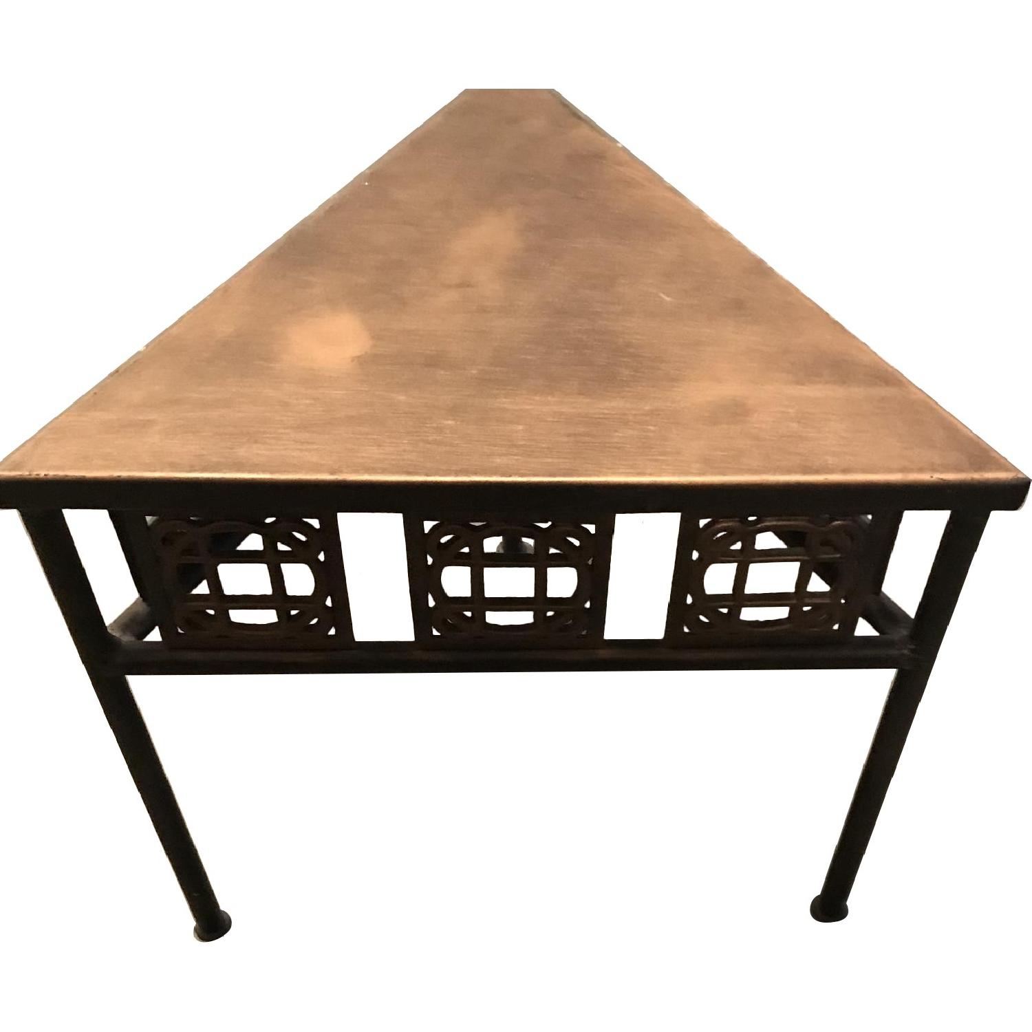 Metal Triangle Display Tables - image-0