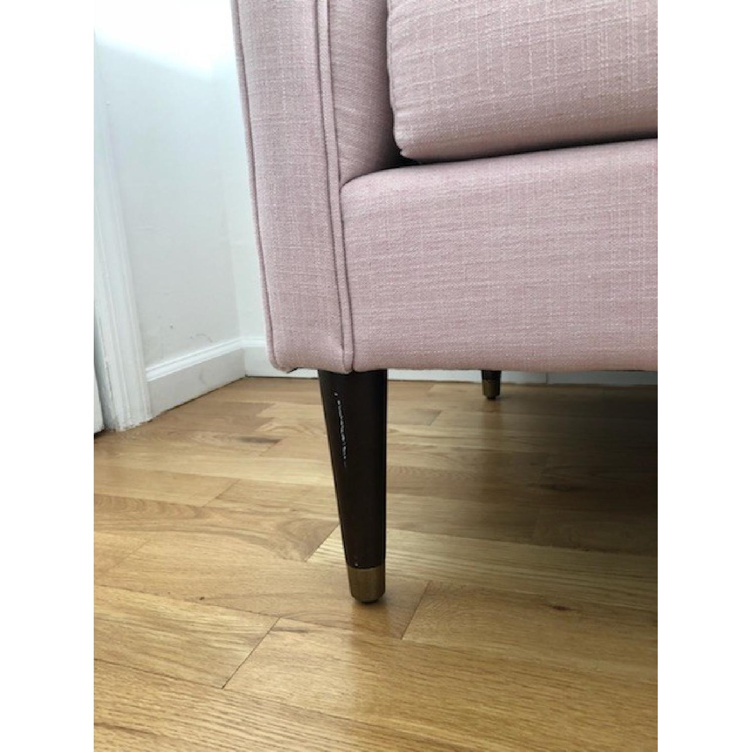 Nate Berkus Tufted Armchair in Blush - image-3