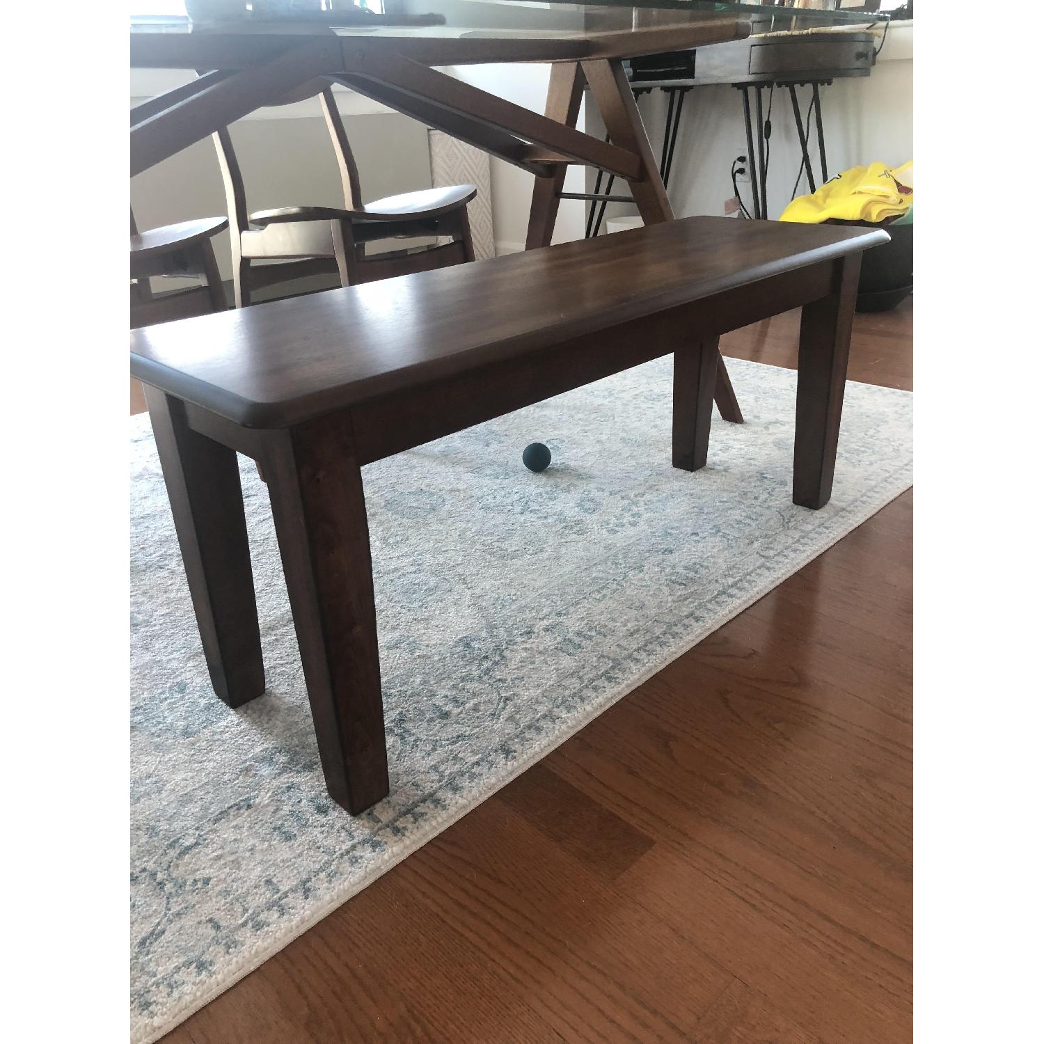 West Elm Jensen Dining Table w/ 2 Chairs + 1 Bench - image-4