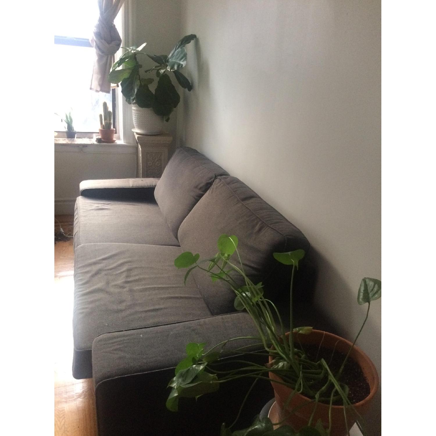 Ikea Kivik Grey Loveseat AptDeco