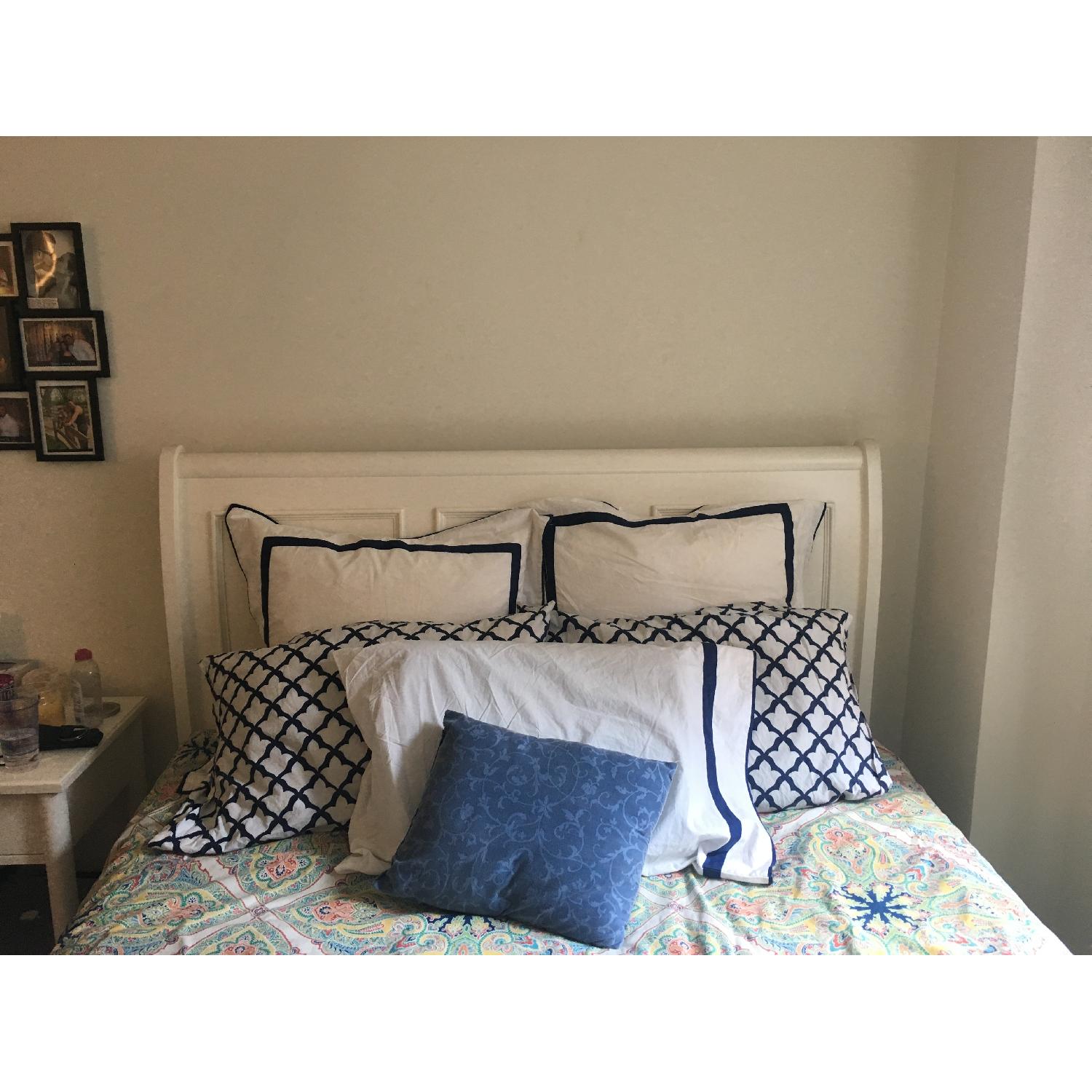 Pottery Barn Crosby Queen Sized Bed Frame - image-2