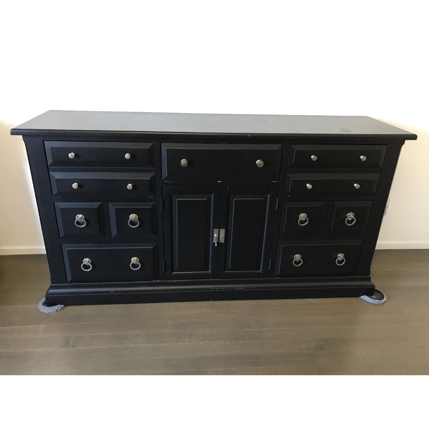 Broyhill Furniture Black Matte Dresser/Sideboard - image-1
