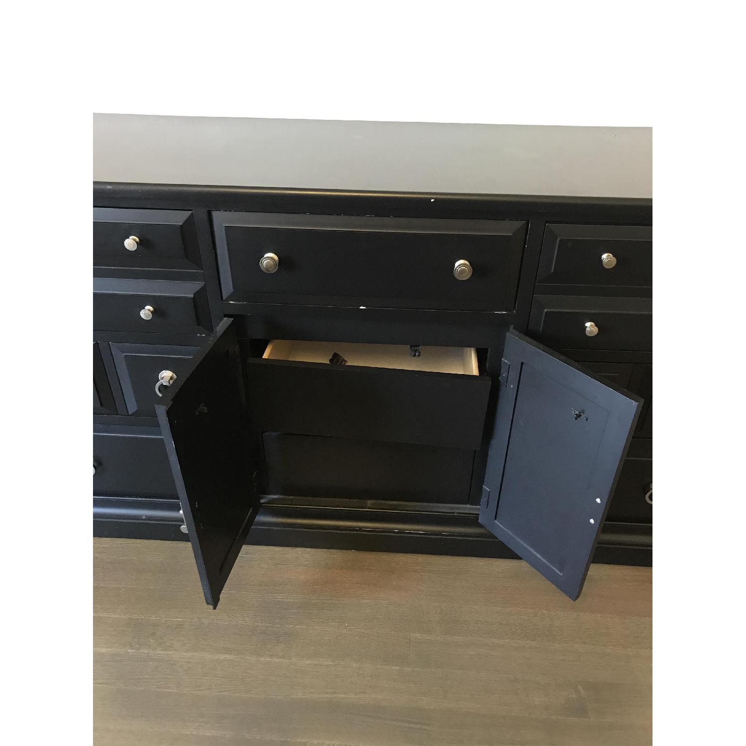 Broyhill Furniture Black Matte Dresser/Sideboard - image-4