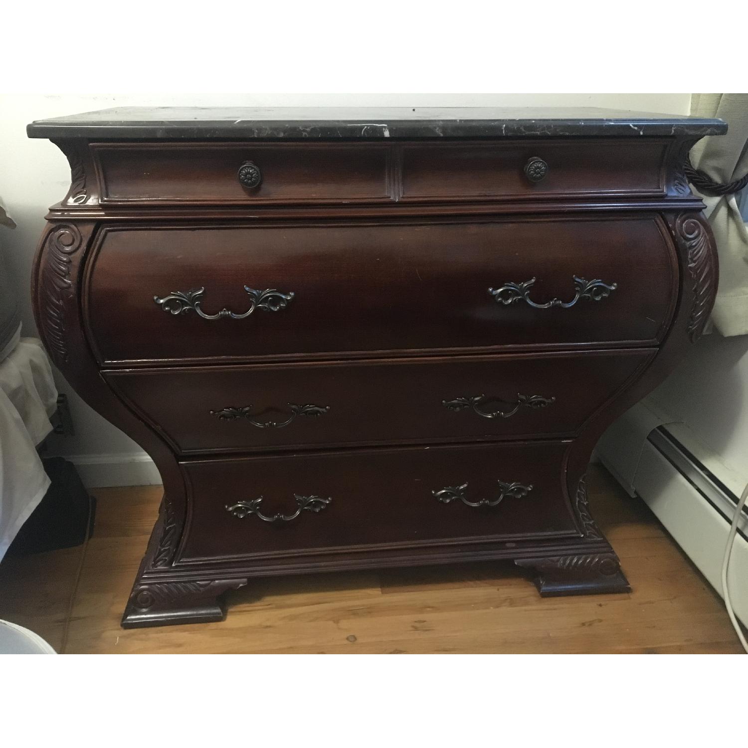 Bombay Company Marble Top Chest - image-1