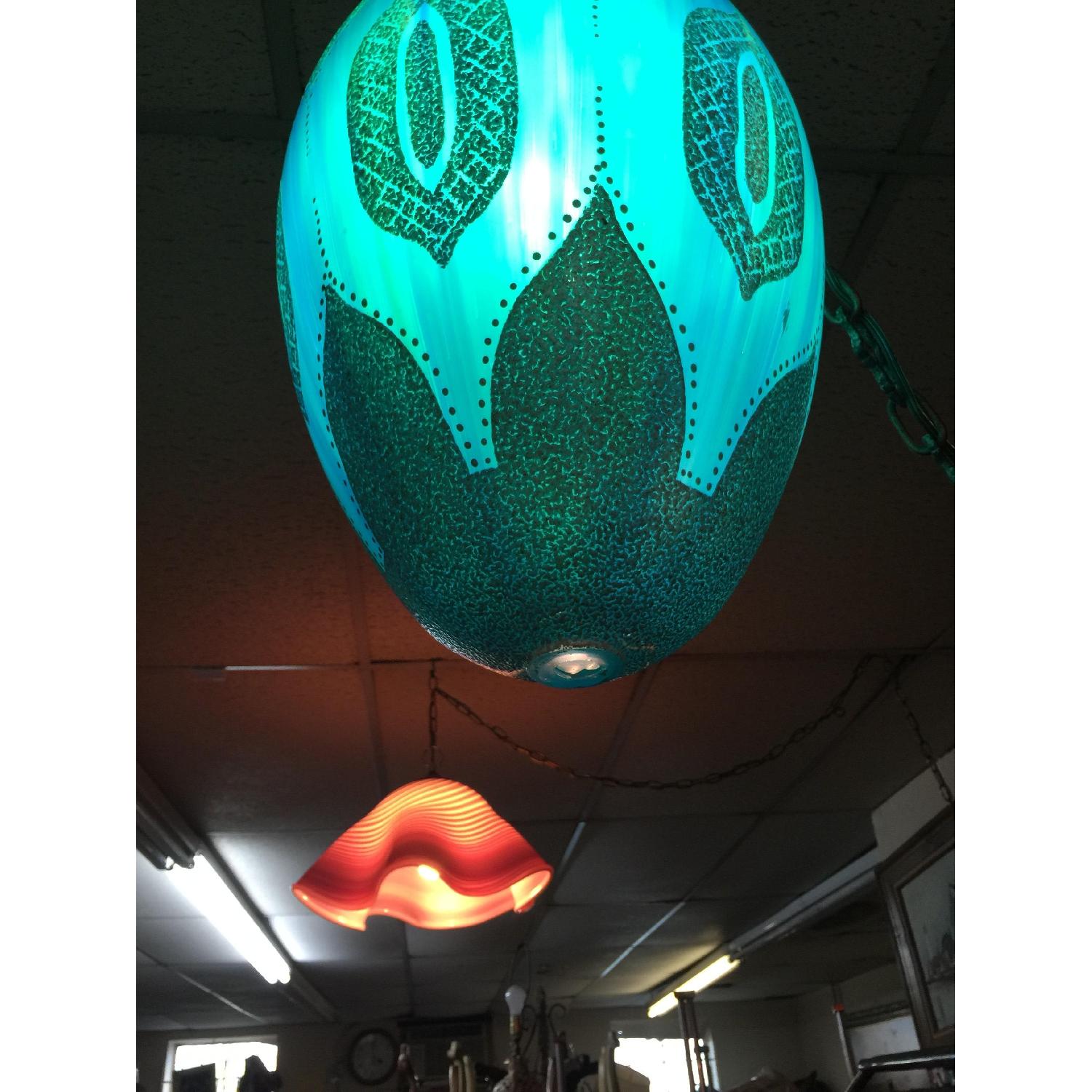 Vintage 1970s Hanging Lamp - image-5