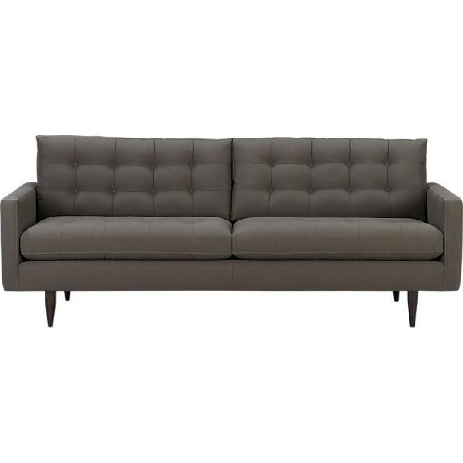 Crate & Barrel Petrie Mid-Century Modern Sofa